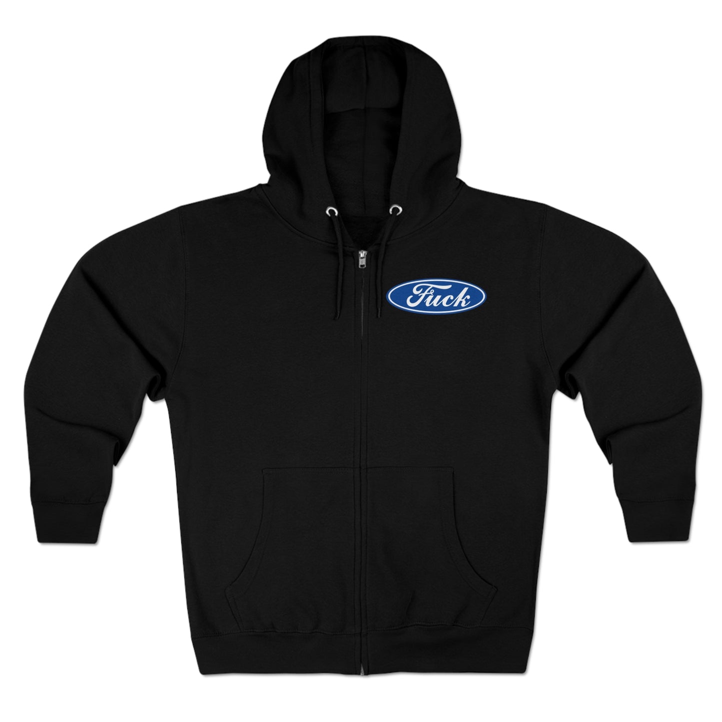 Fuck Zipped Hoodie