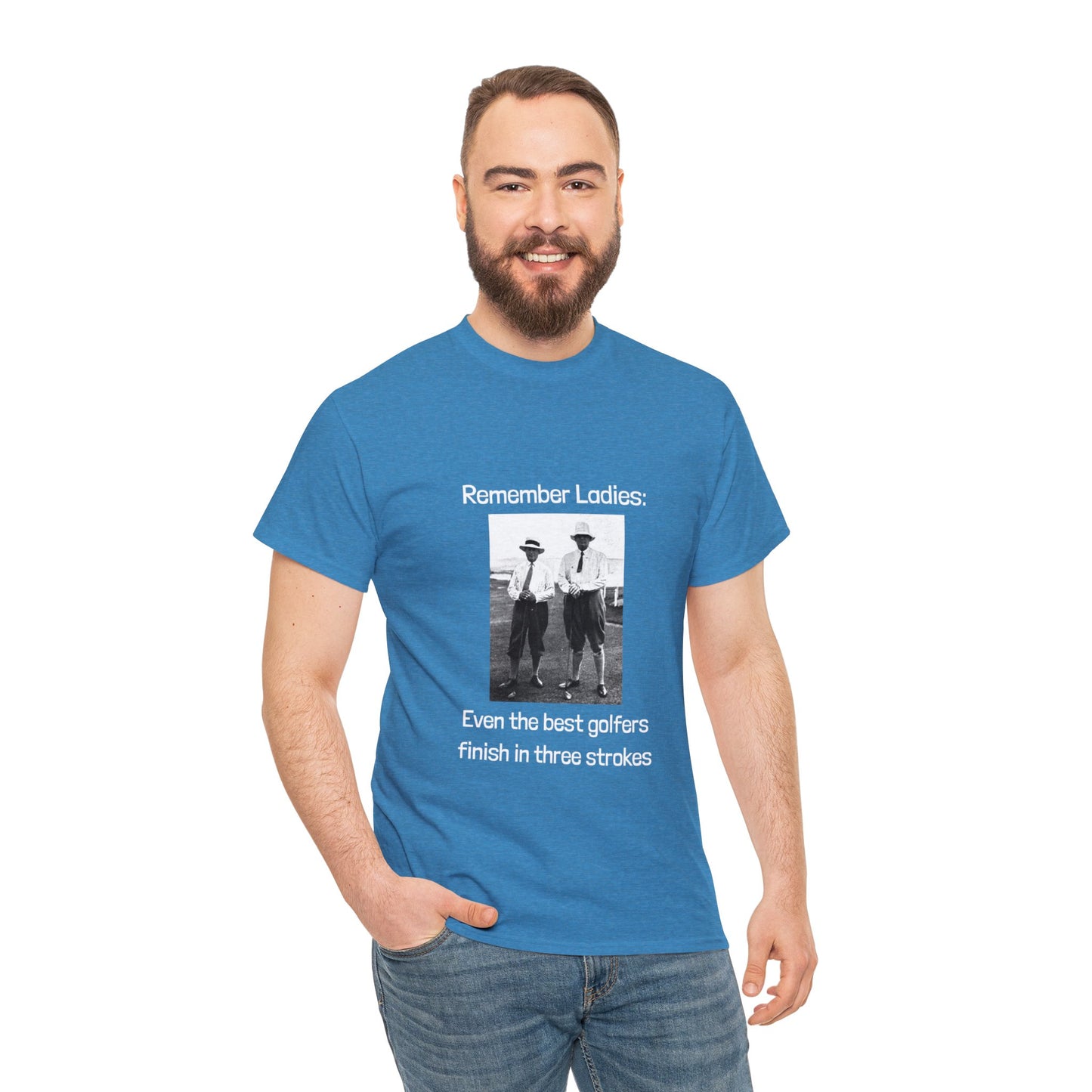 Three Strokes Golf Joke TShirt