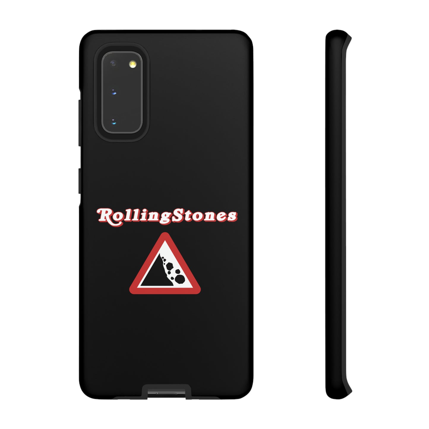 Rolling Stones Samsung Case Black