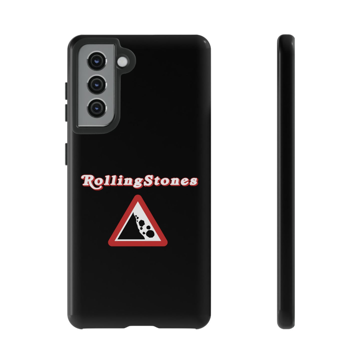 Rolling Stones Samsung Case Black