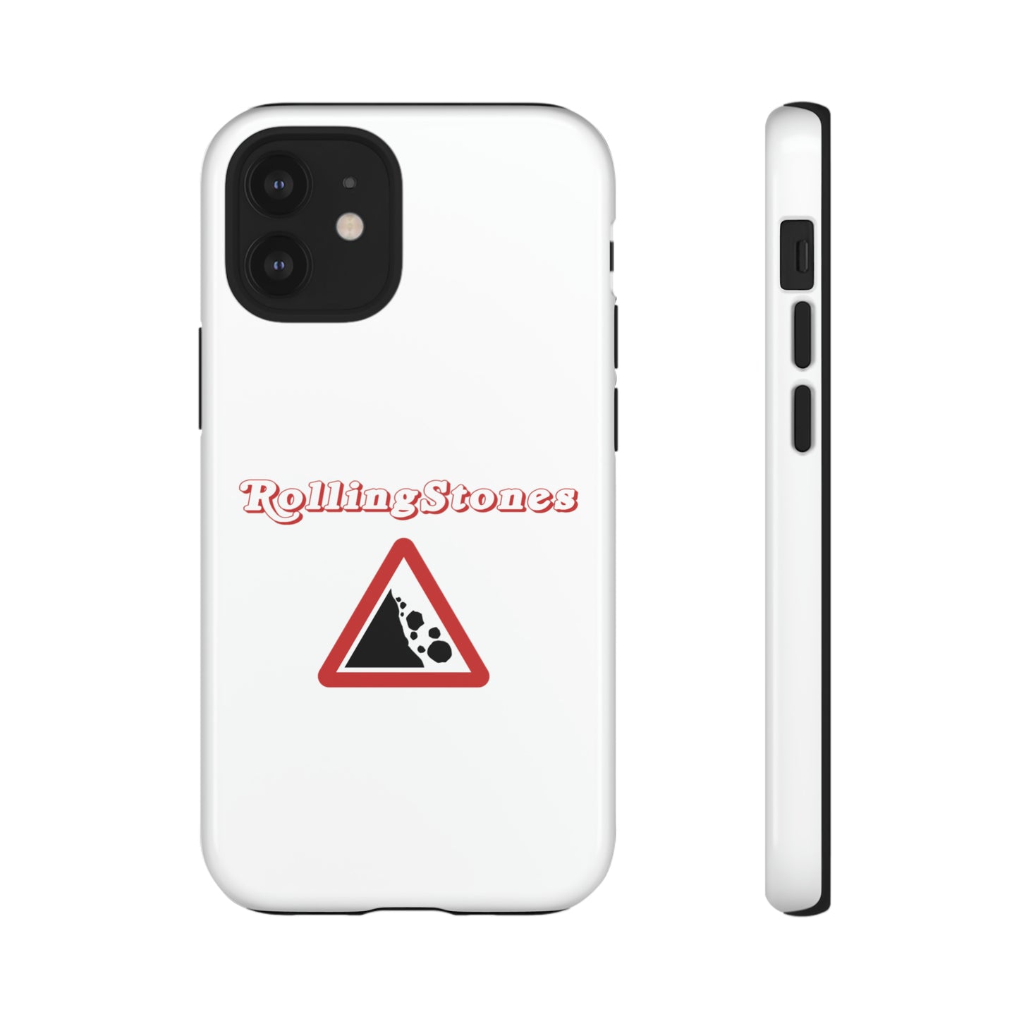 Rolling Stones Tough iPhone Case White