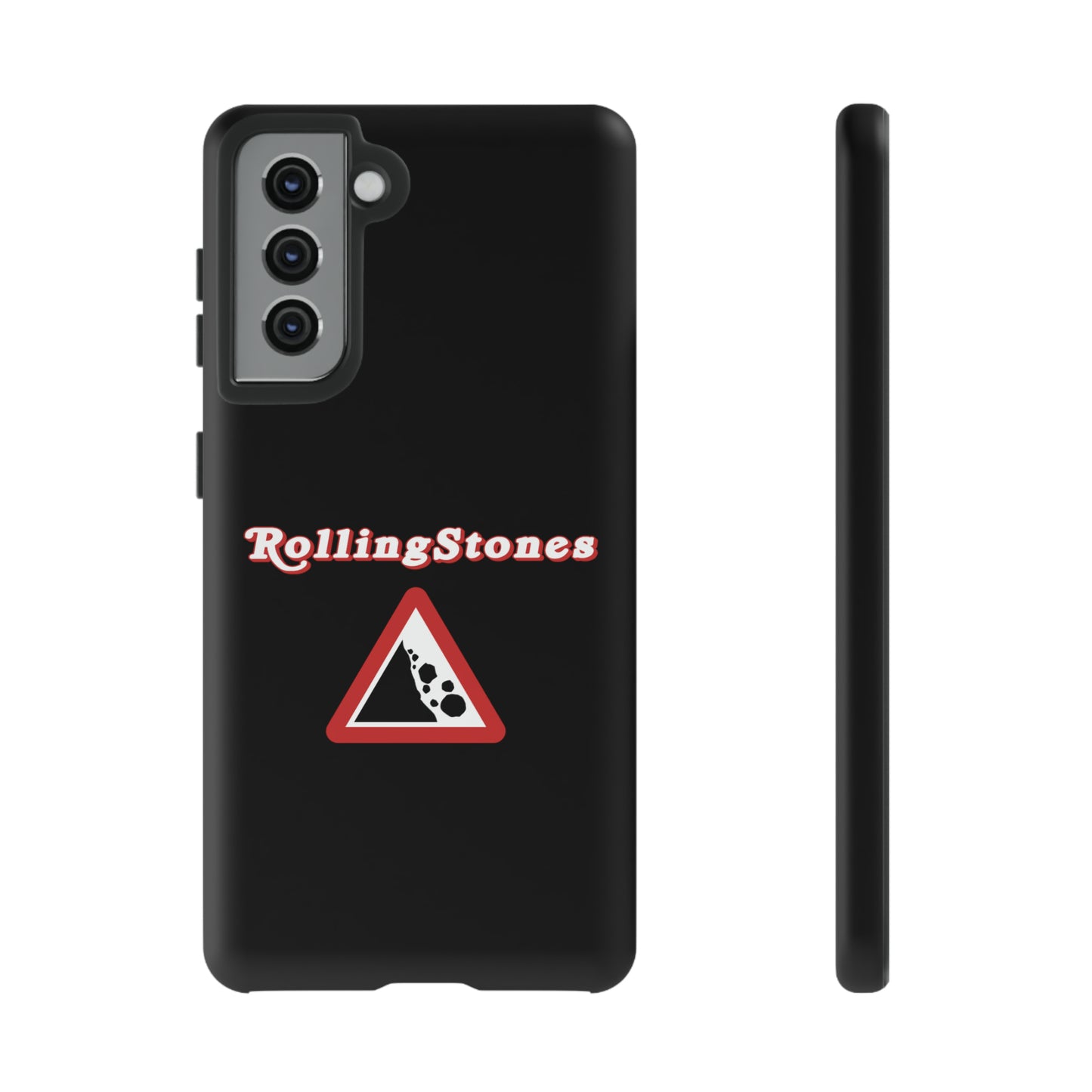 Rolling Stones Samsung Case Black