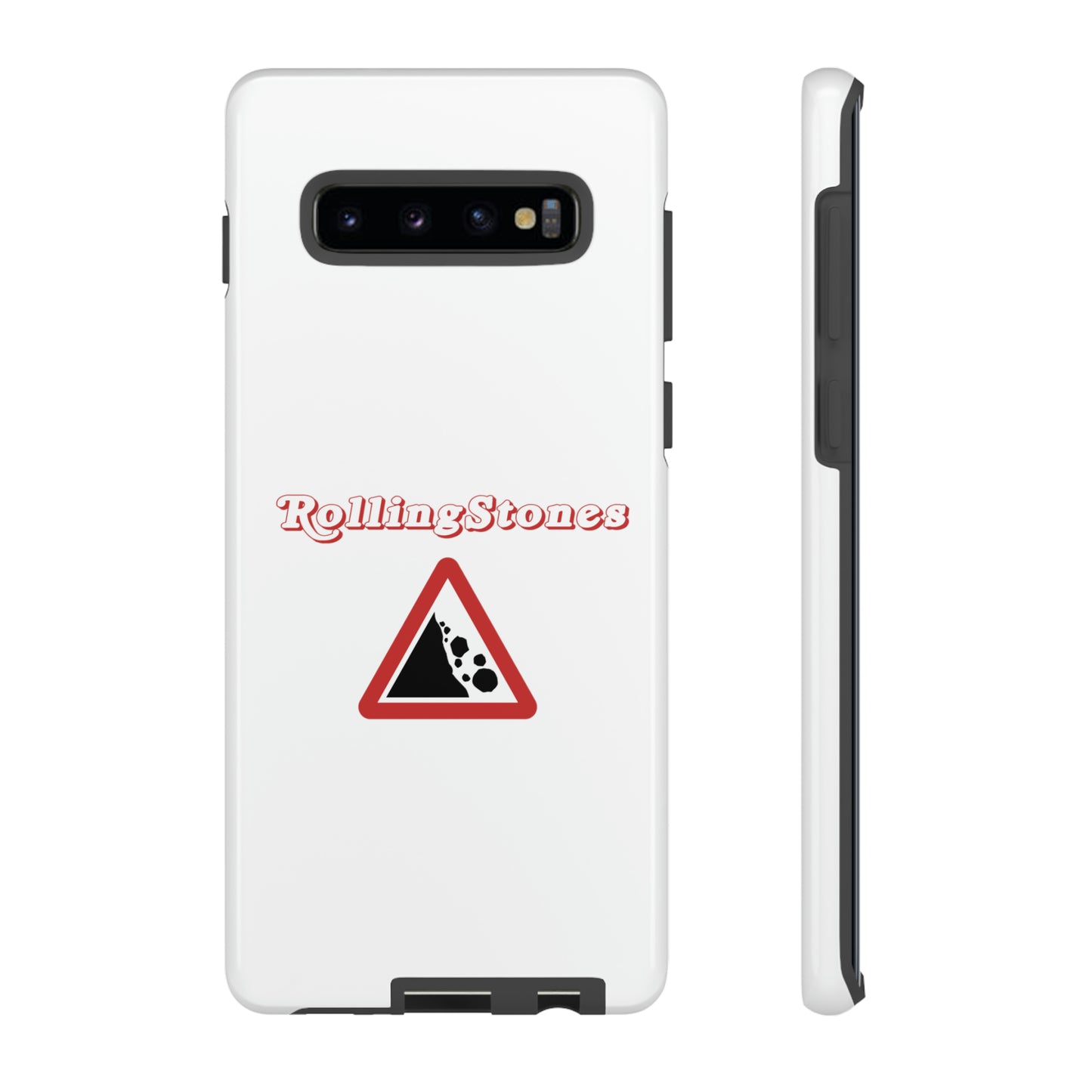 Rolling Stones Samsung Case White