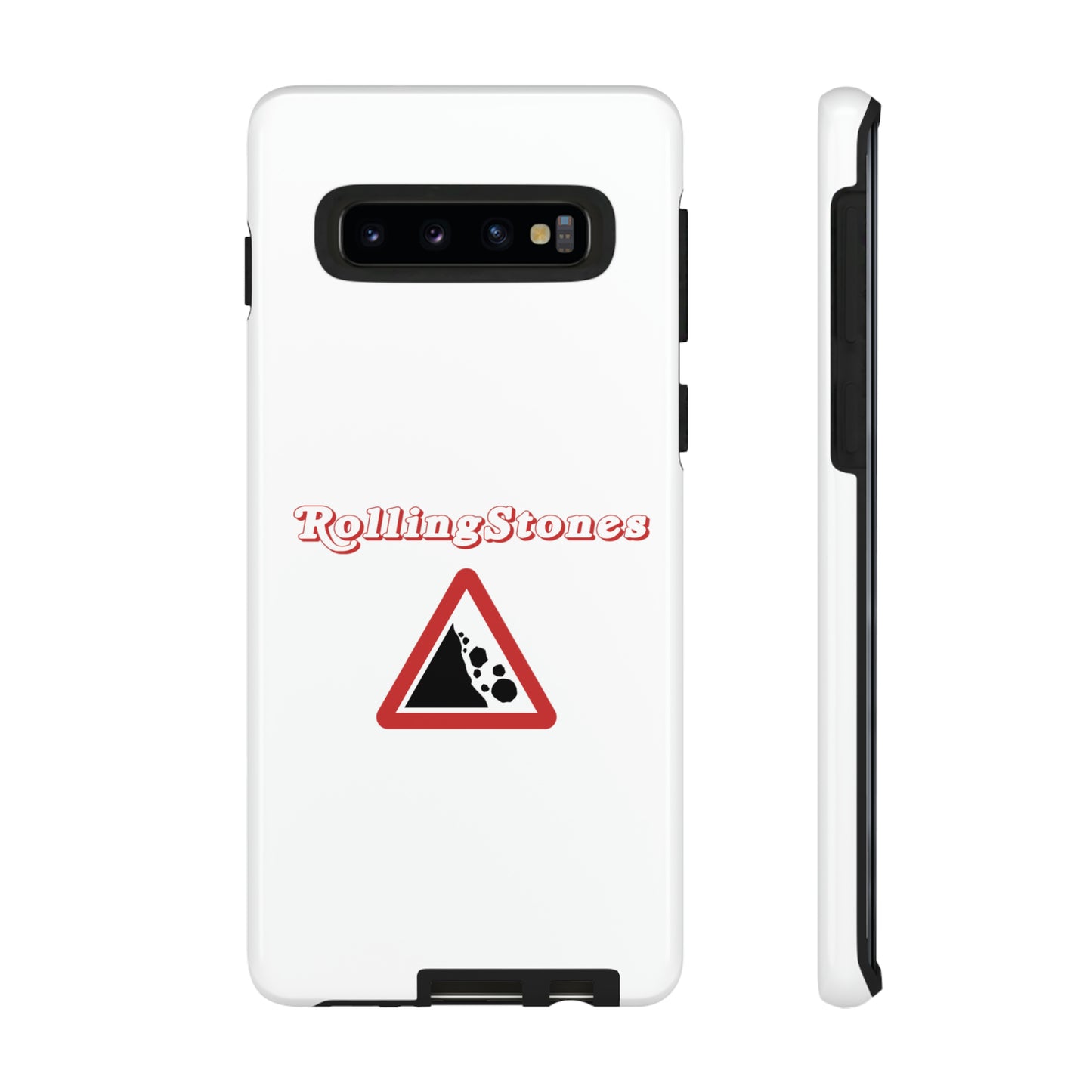 Rolling Stones Samsung Case White