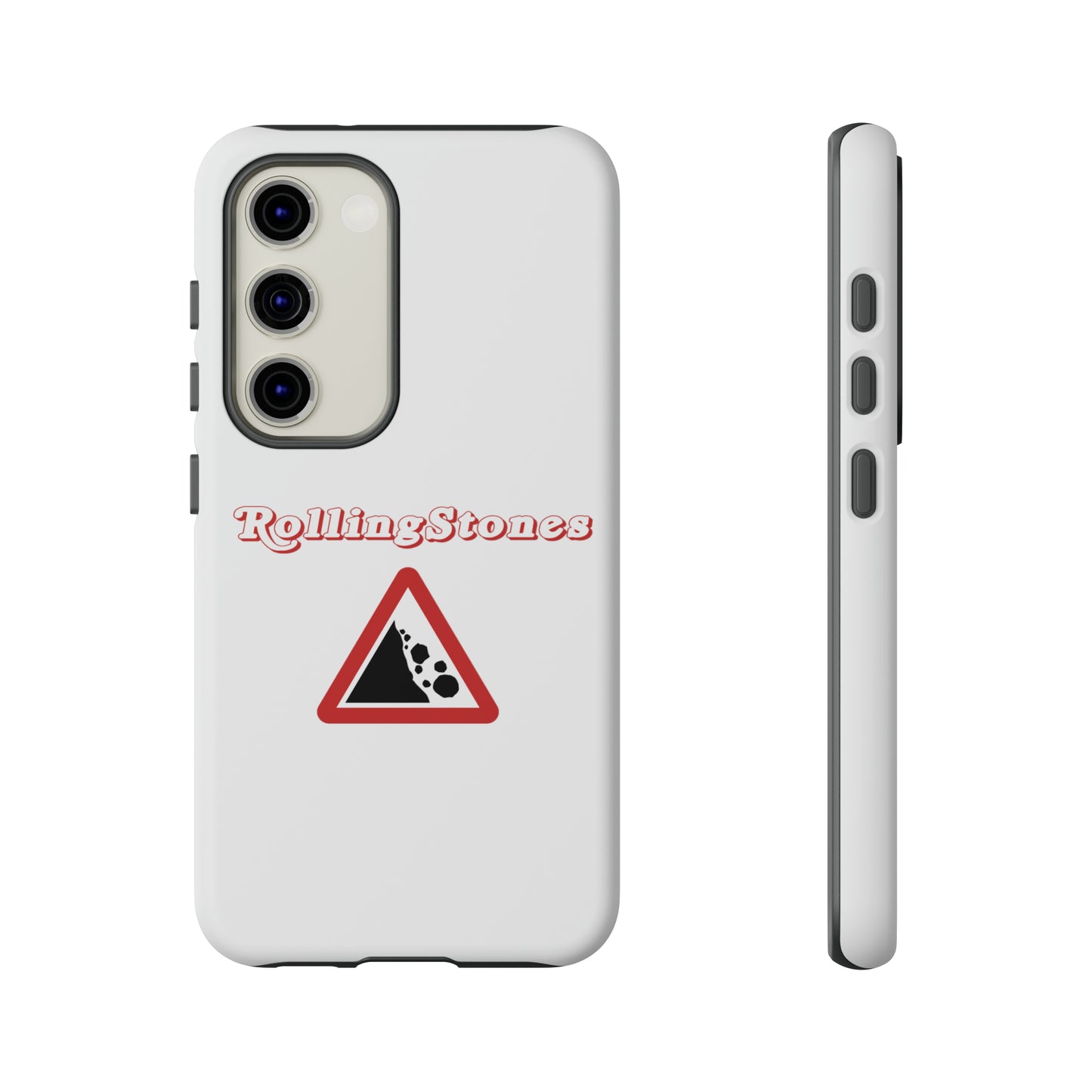 Rolling Stones Samsung Case White