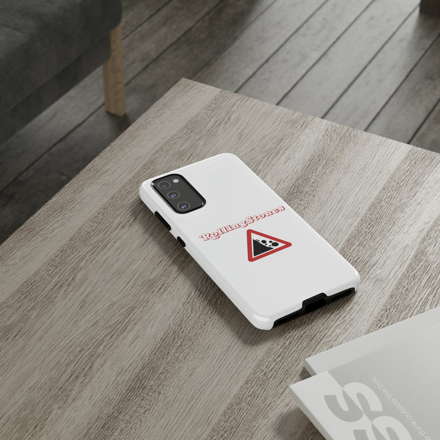 Rolling Stones Samsung Case White