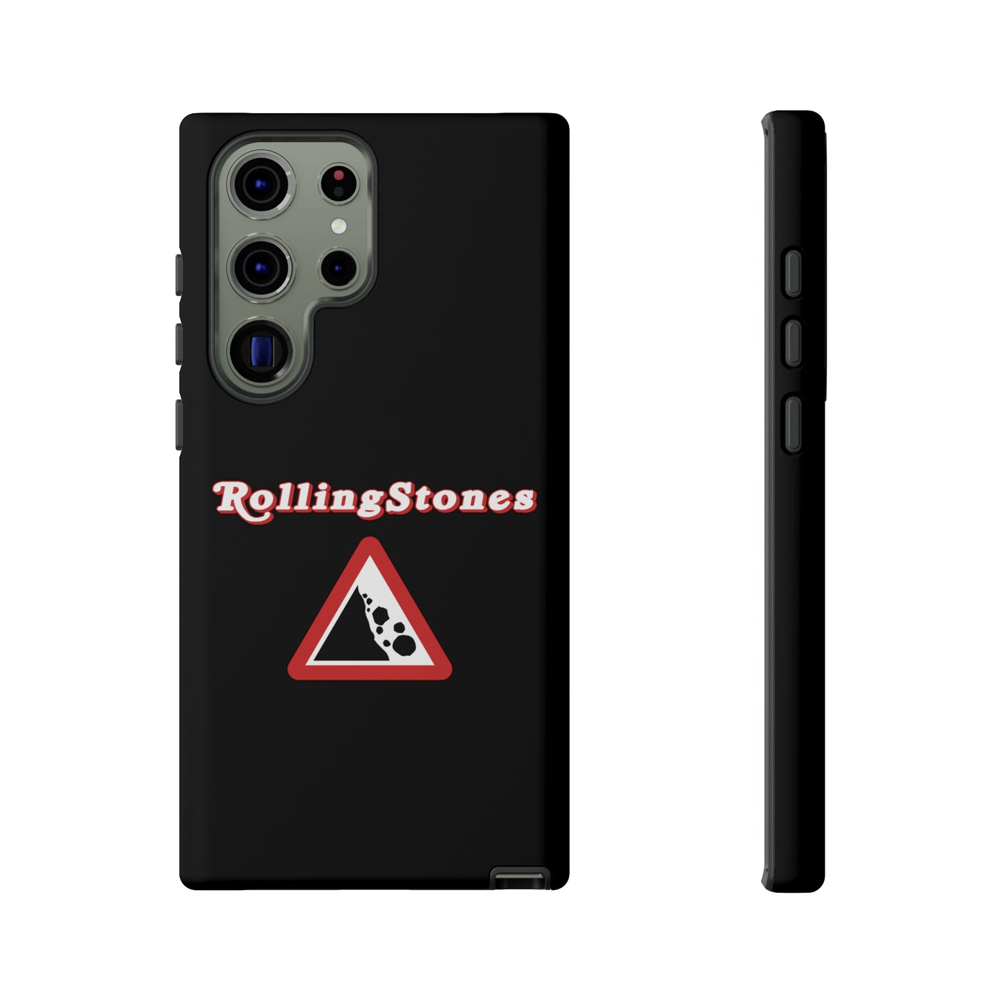 Rolling Stones Samsung Case Black