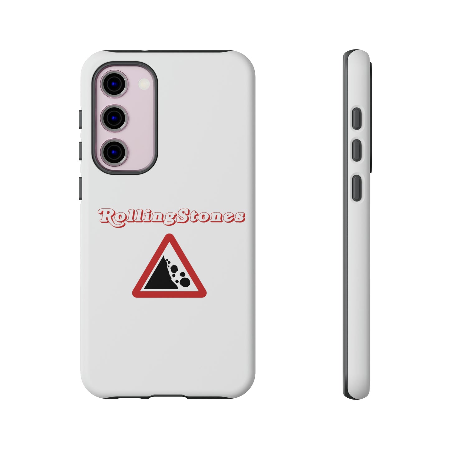 Rolling Stones Samsung Case White