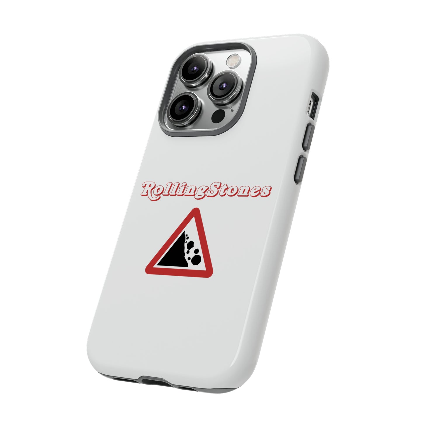 Rolling Stones Tough iPhone Case White