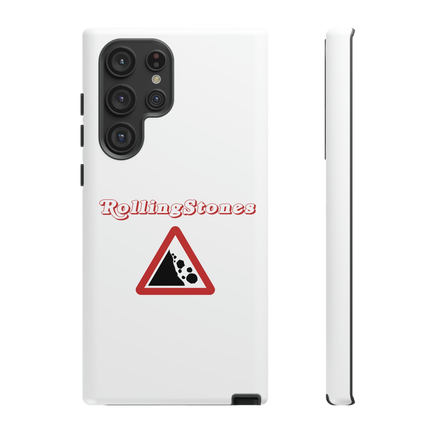 Rolling Stones Samsung Case White