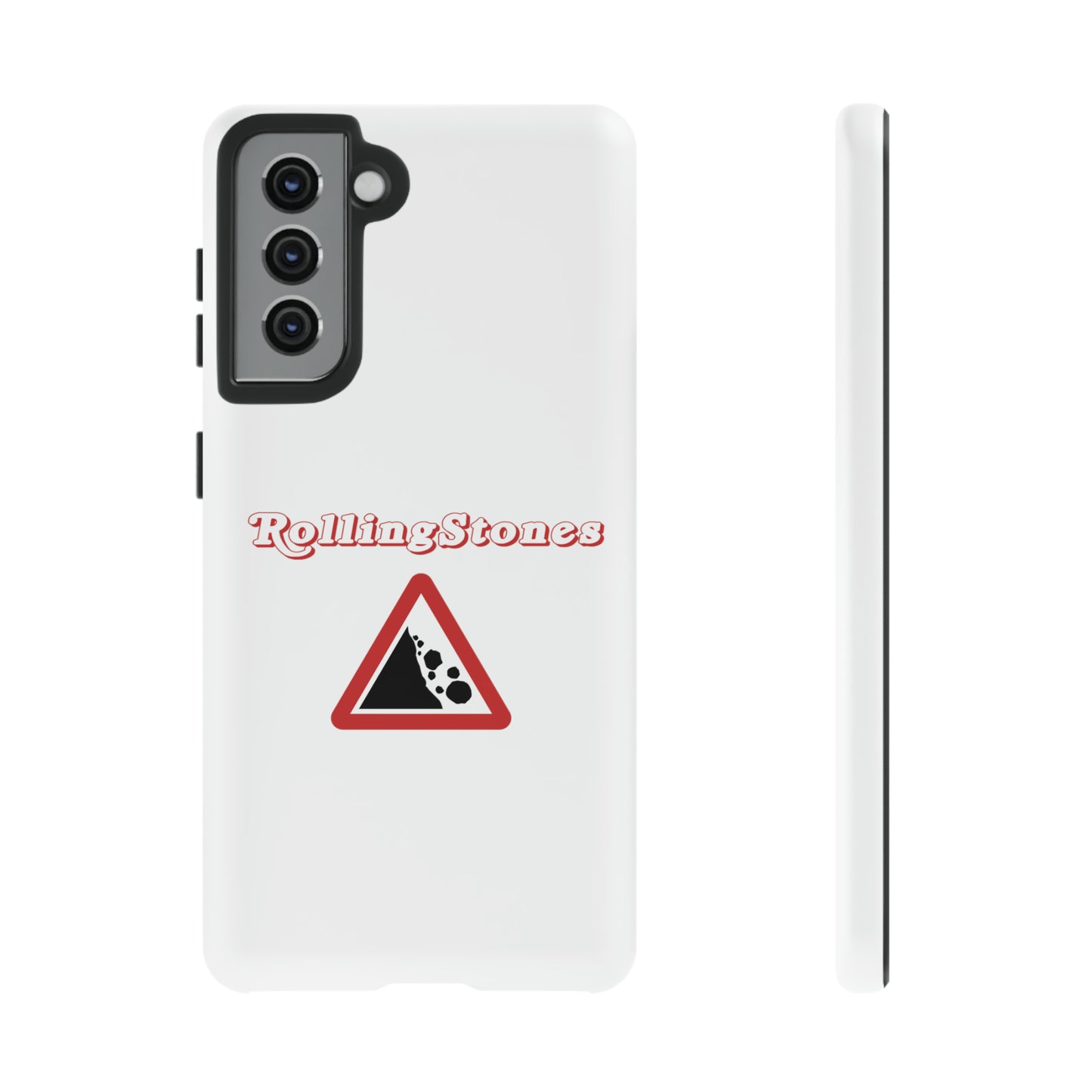 Rolling Stones Samsung Case White