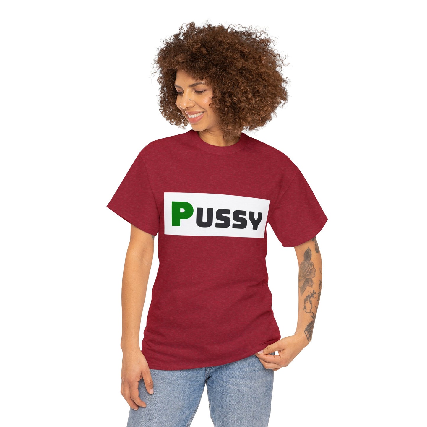 P(ussy) Plate TShirt