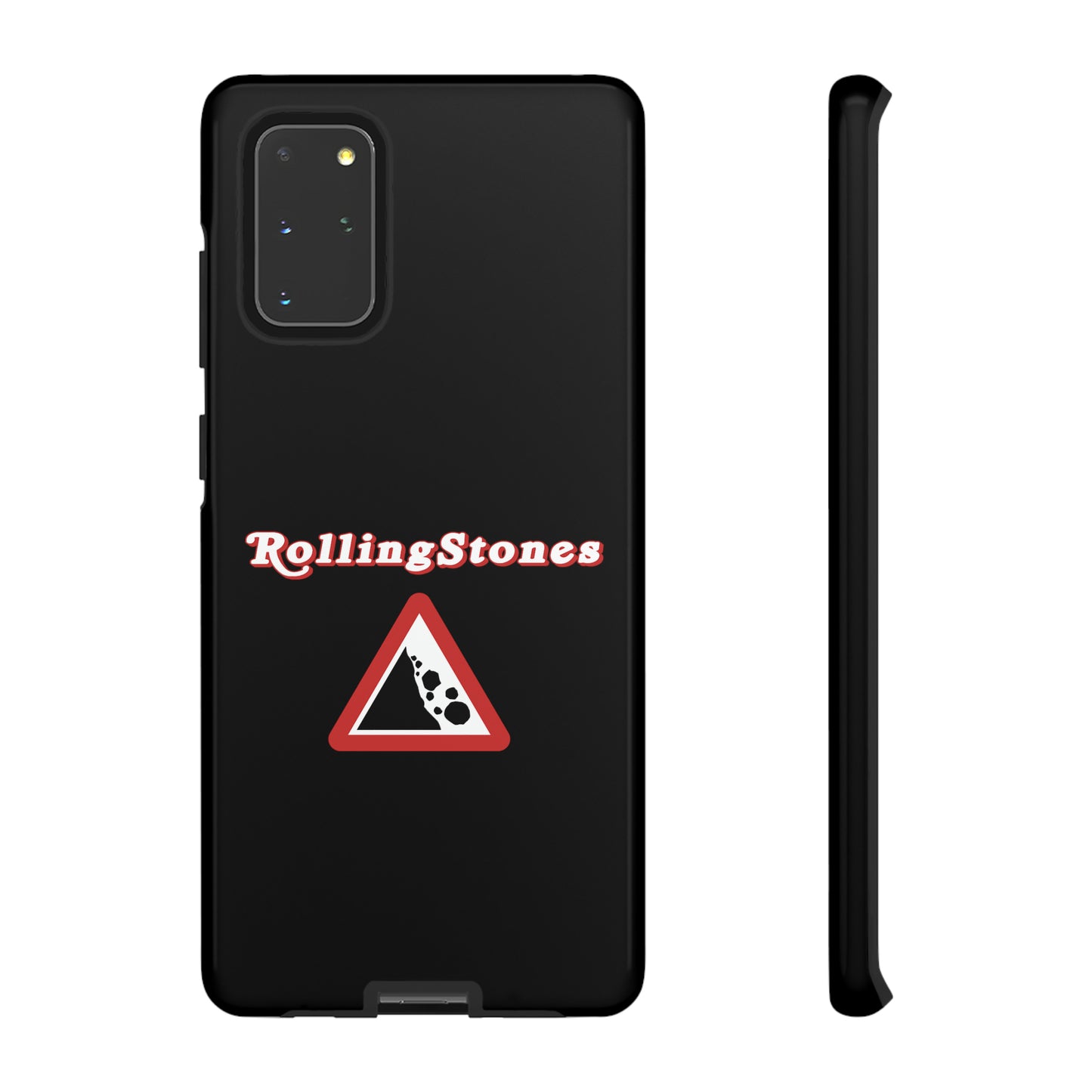 Rolling Stones Samsung Case Black