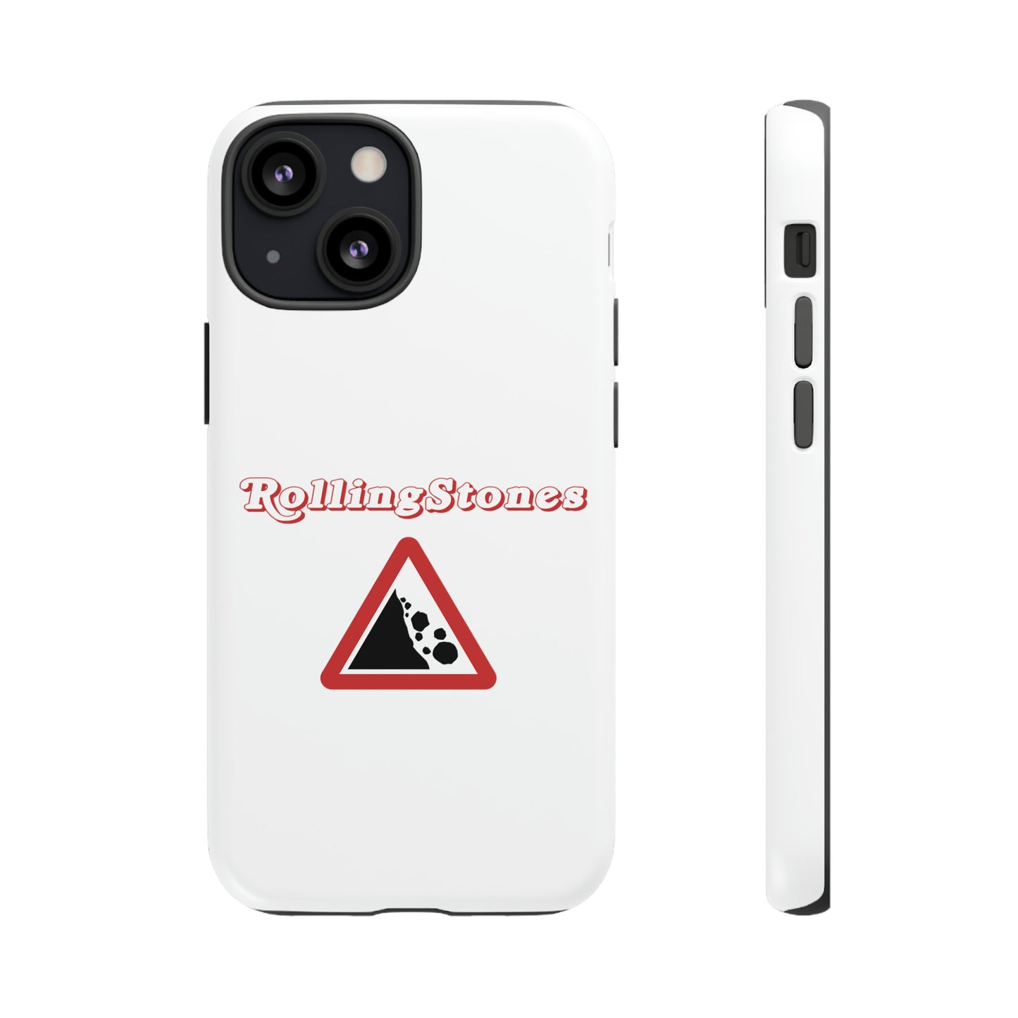 Rolling Stones Tough iPhone Case White