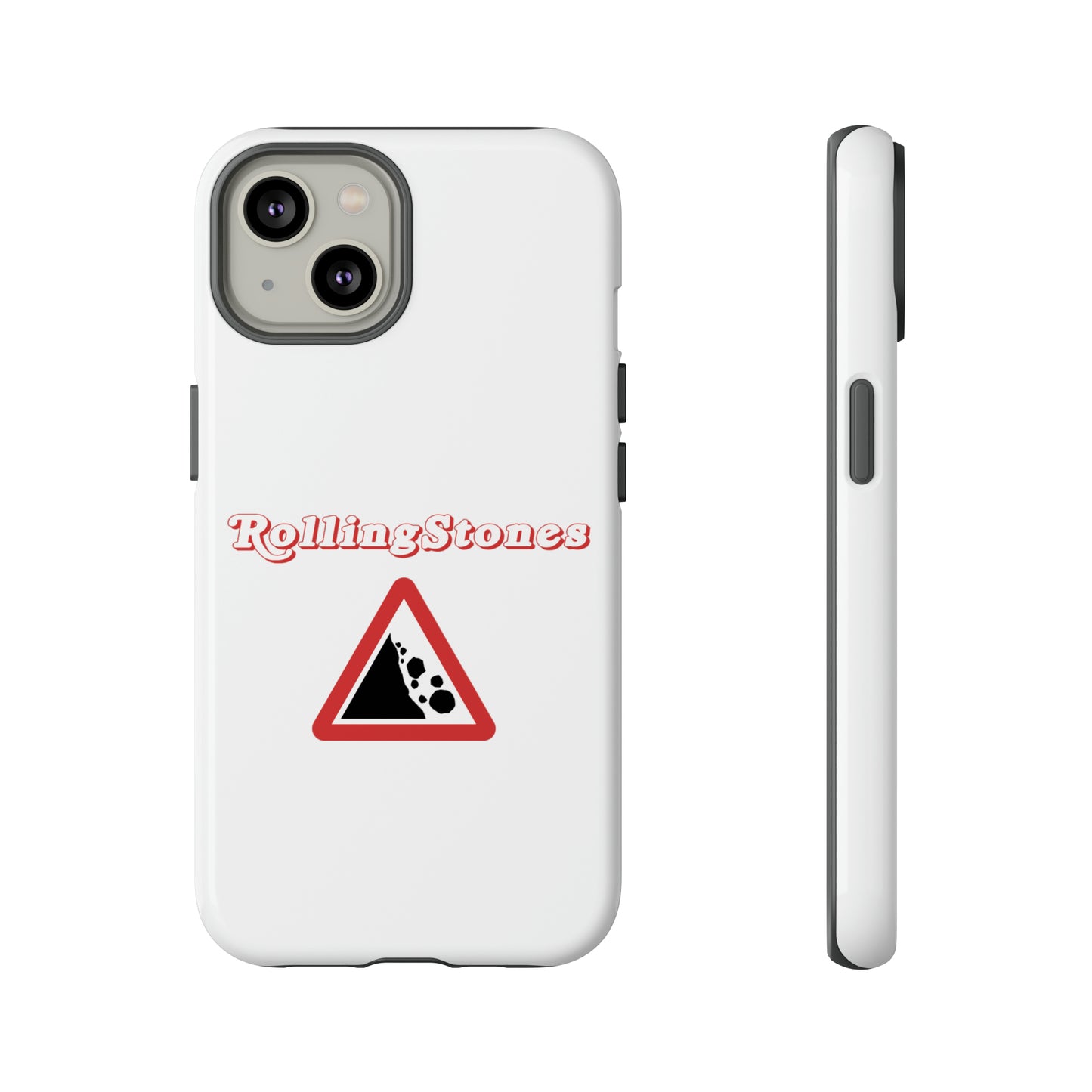 Rolling Stones Tough iPhone Case White