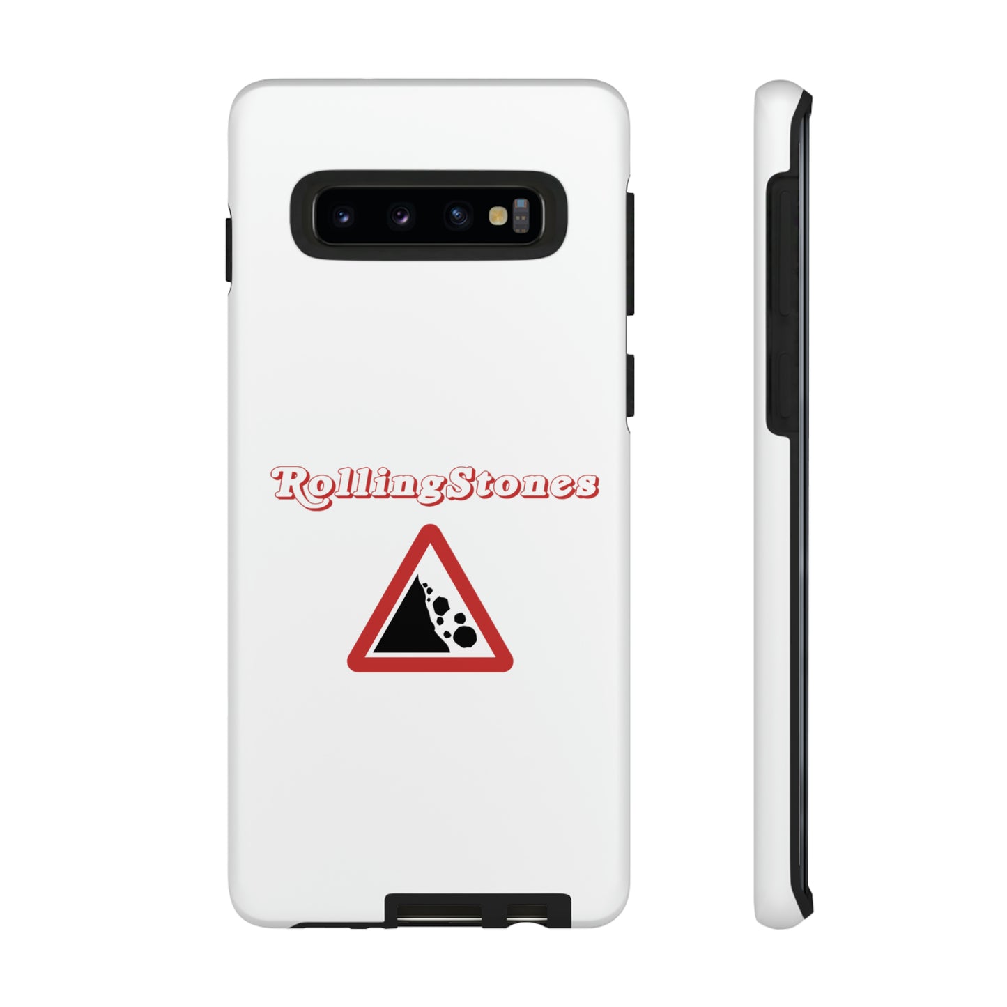 Rolling Stones Samsung Case White