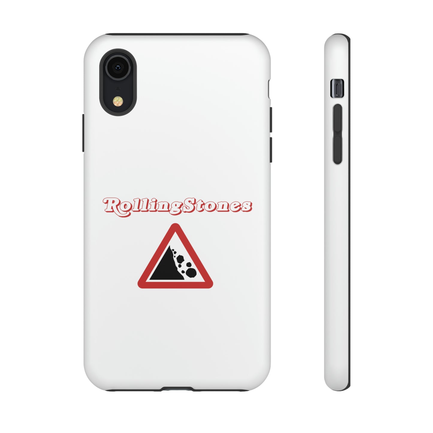 Rolling Stones Tough iPhone Case White