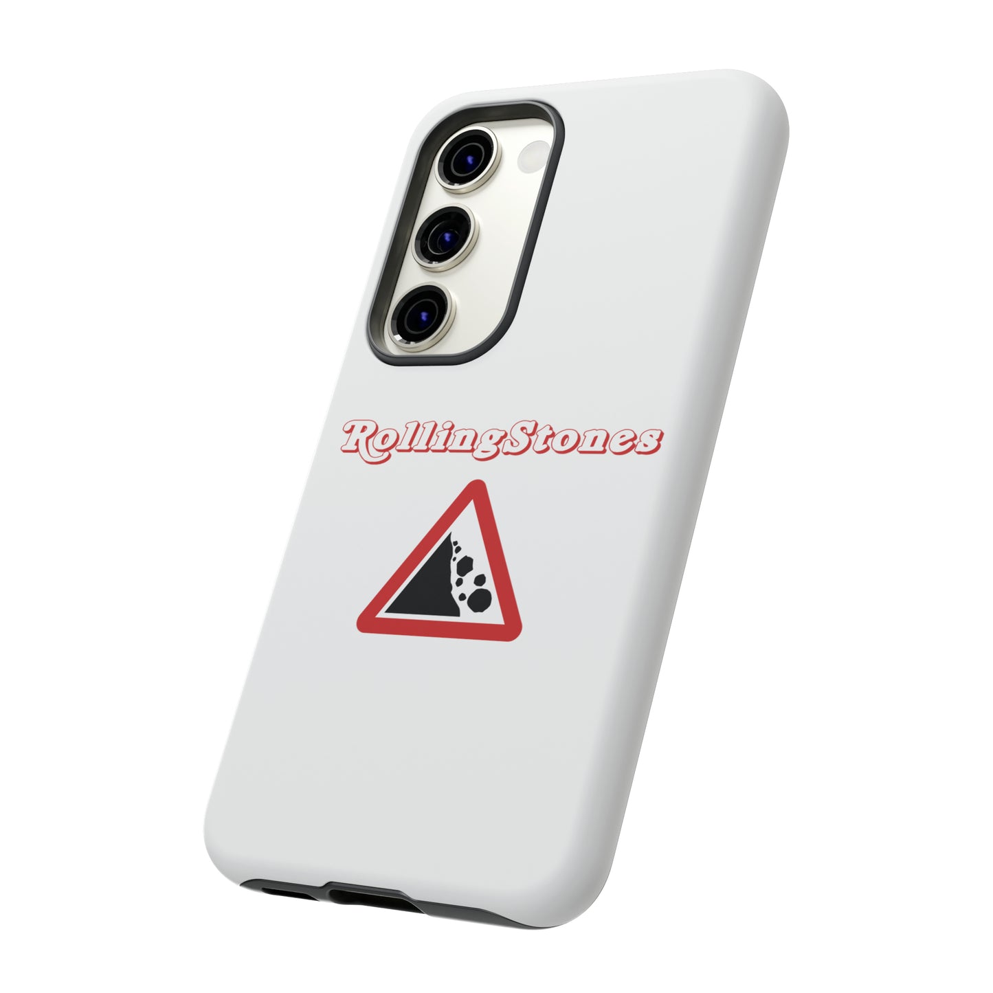 Rolling Stones Samsung Case White