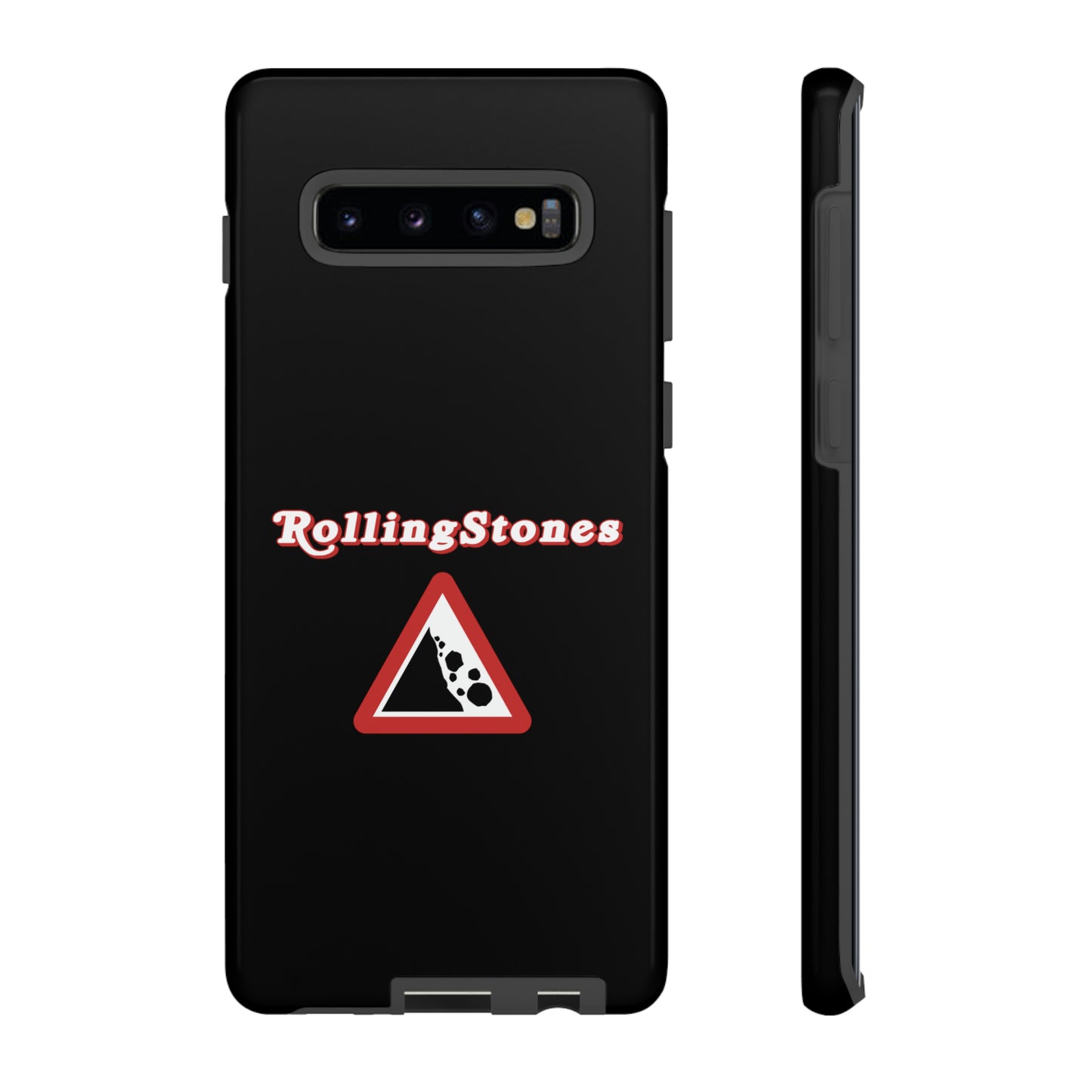 Rolling Stones Samsung Case Black