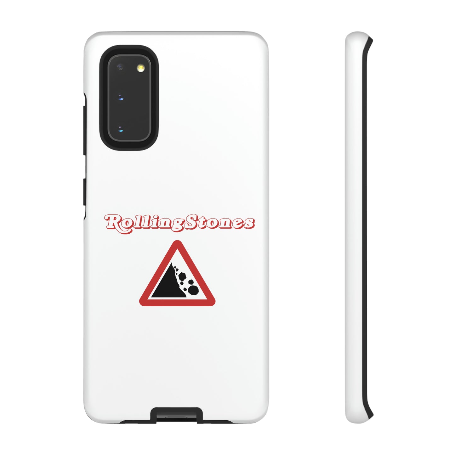 Rolling Stones Samsung Case White