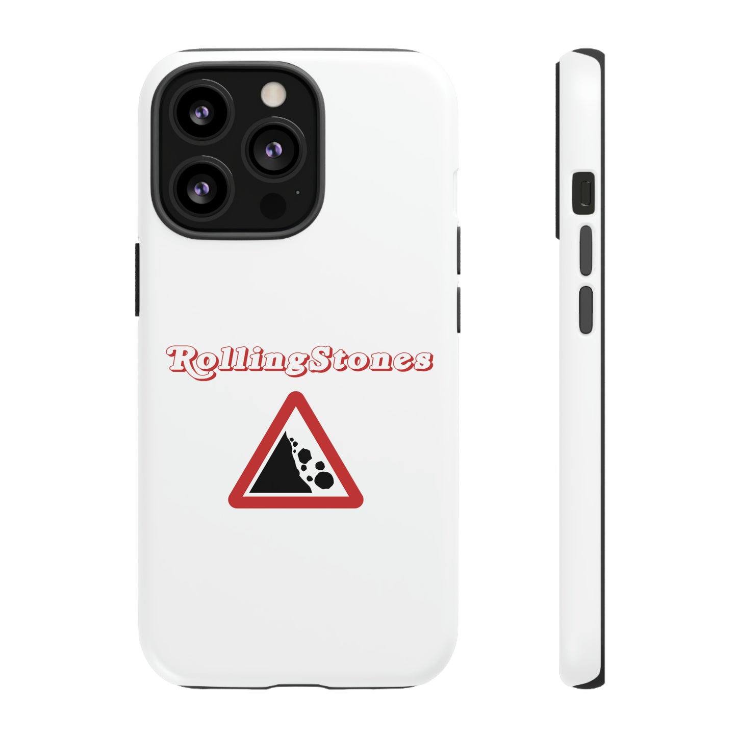 Rolling Stones Tough iPhone Case White