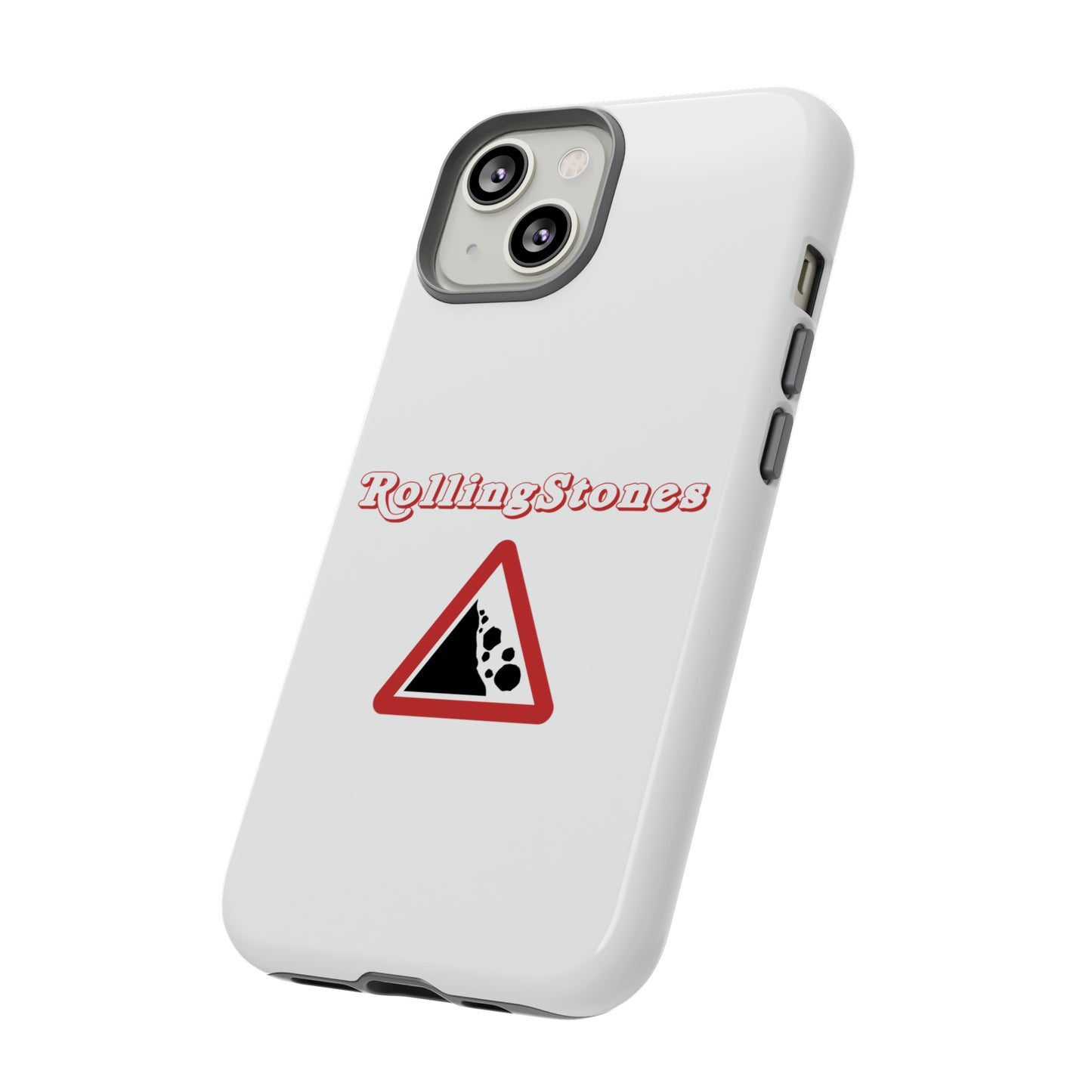 Rolling Stones Tough iPhone Case White