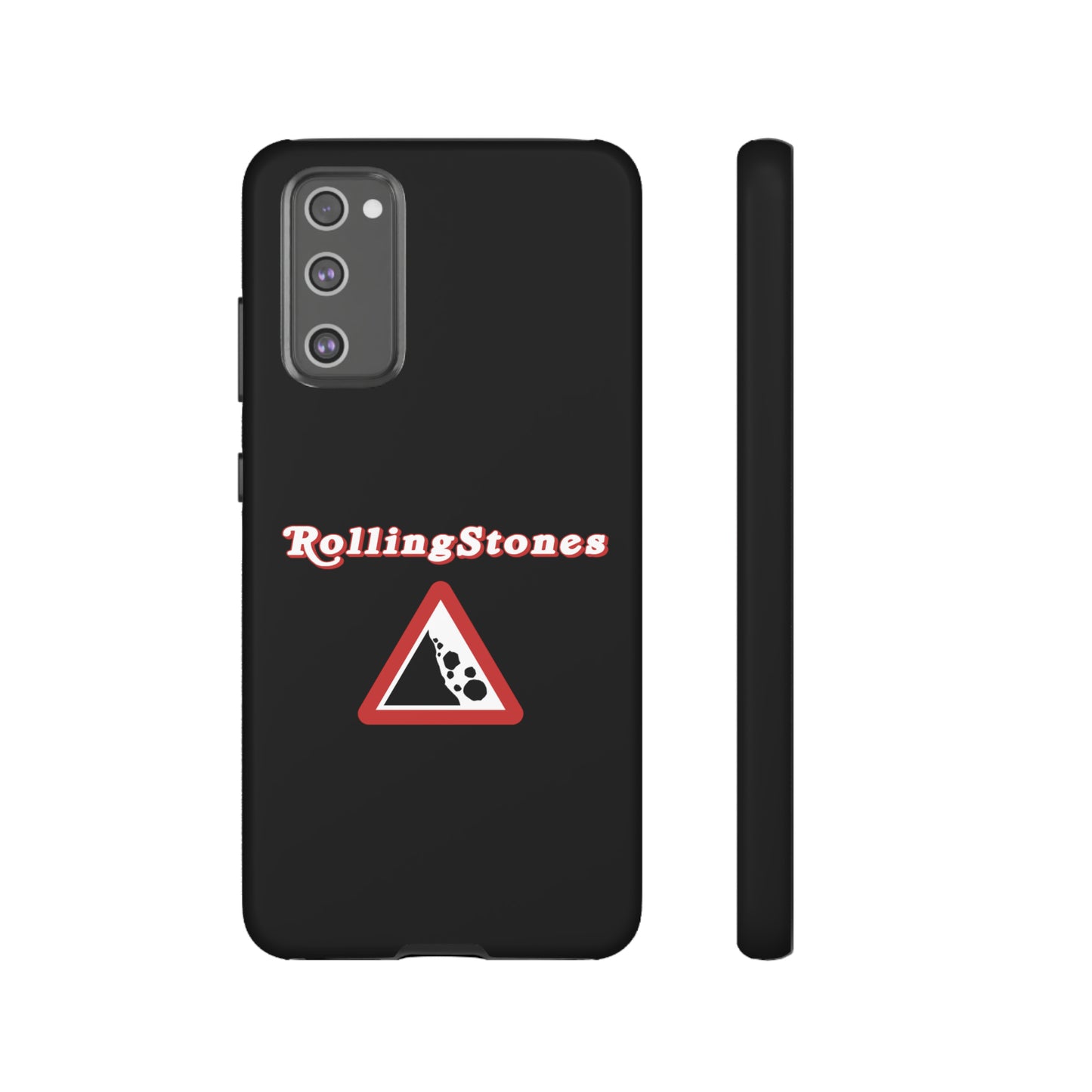 Rolling Stones Samsung Case Black