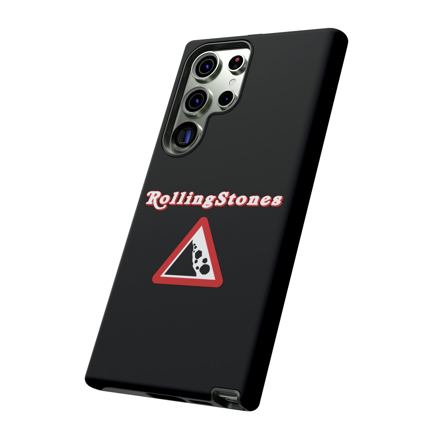 Rolling Stones Samsung Case Black