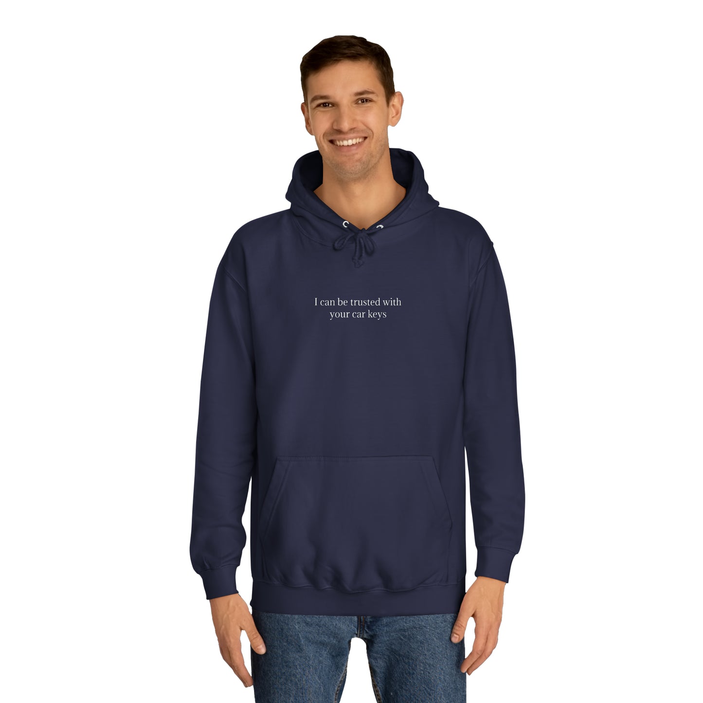 I can be trusted with your car keys hoodie