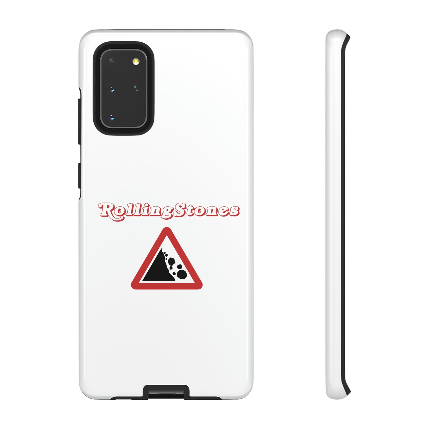 Rolling Stones Samsung Case White