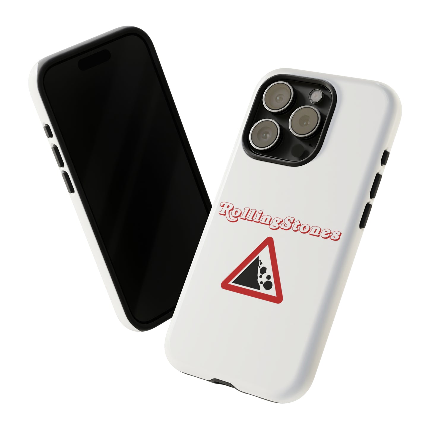 Rolling Stones Tough iPhone Case White