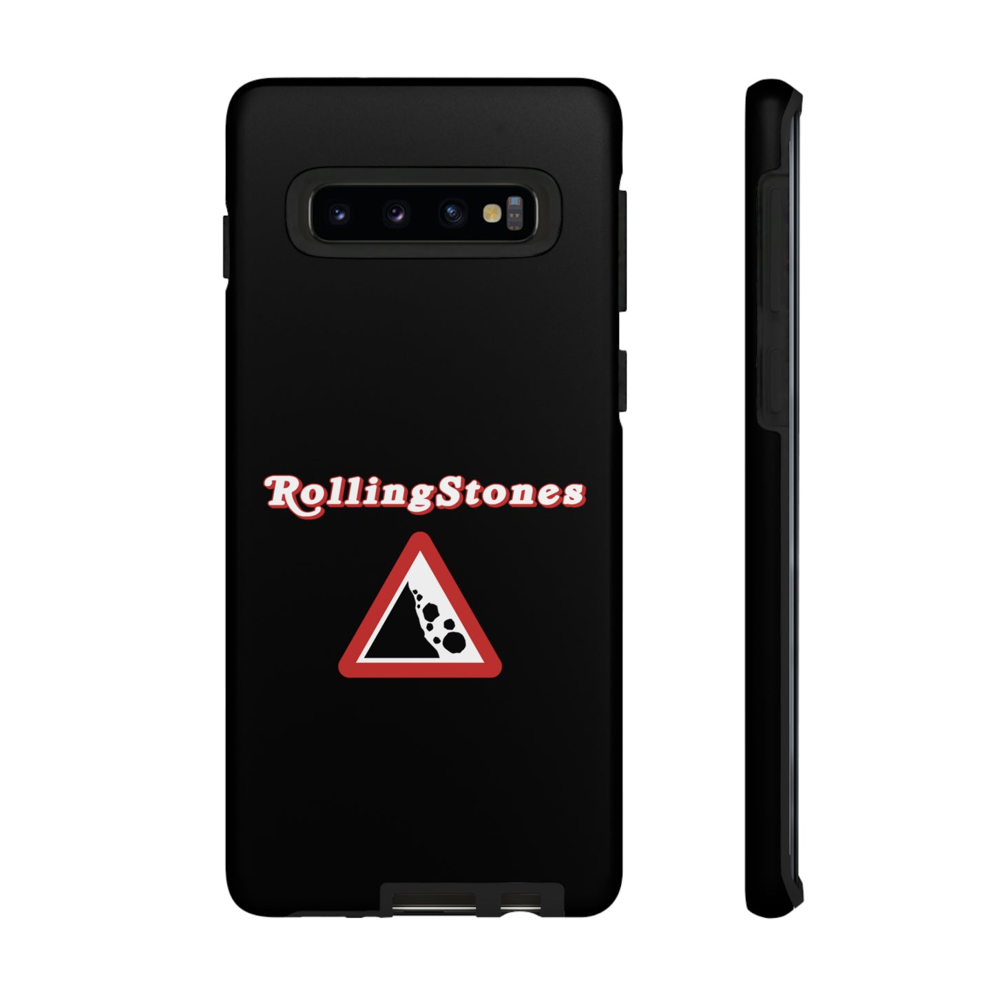 Rolling Stones Samsung Case Black