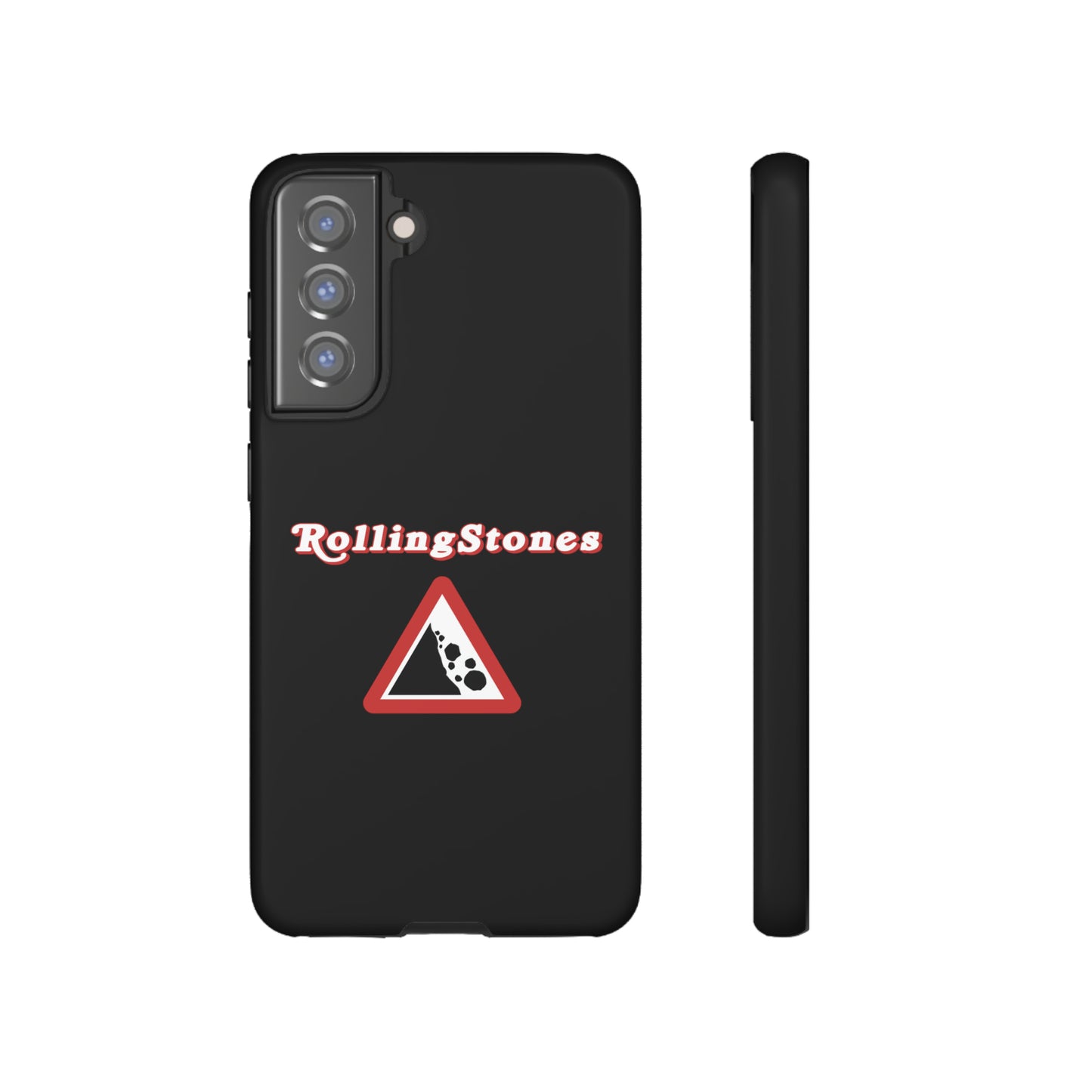 Rolling Stones Samsung Case Black