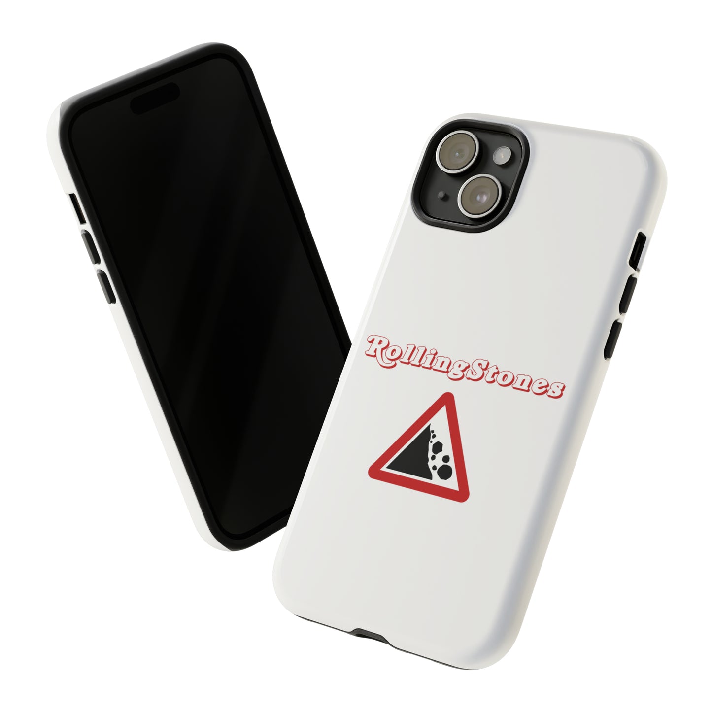 Rolling Stones Tough iPhone Case White