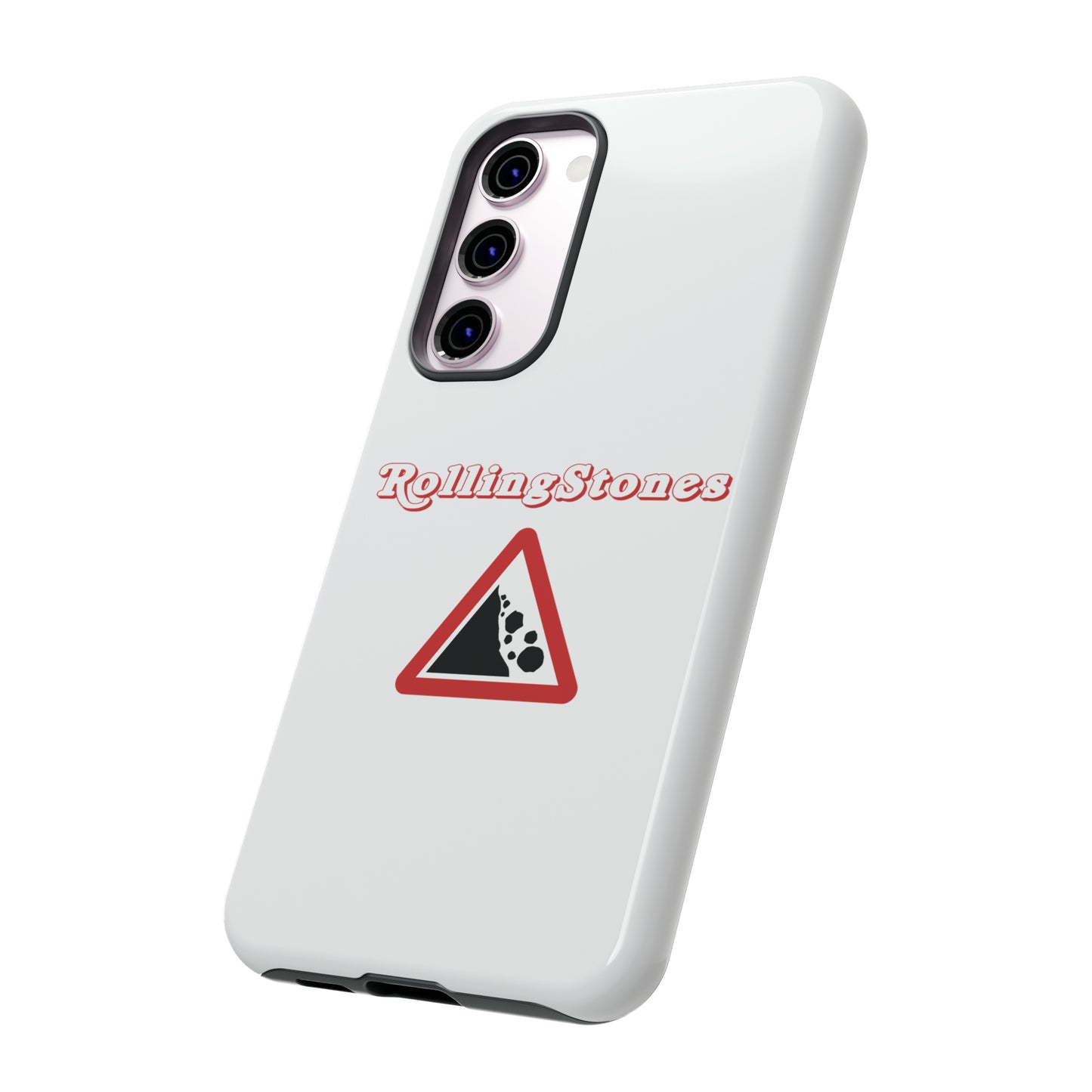 Rolling Stones Samsung Case White