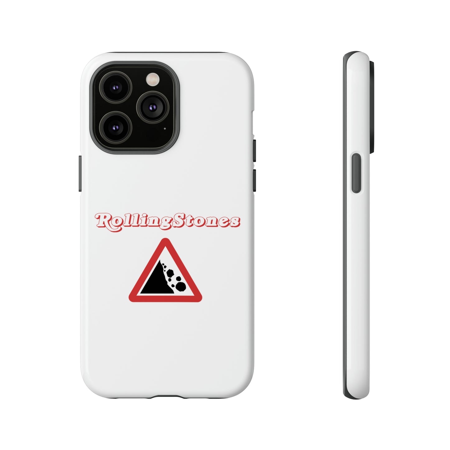 Rolling Stones Tough iPhone Case White