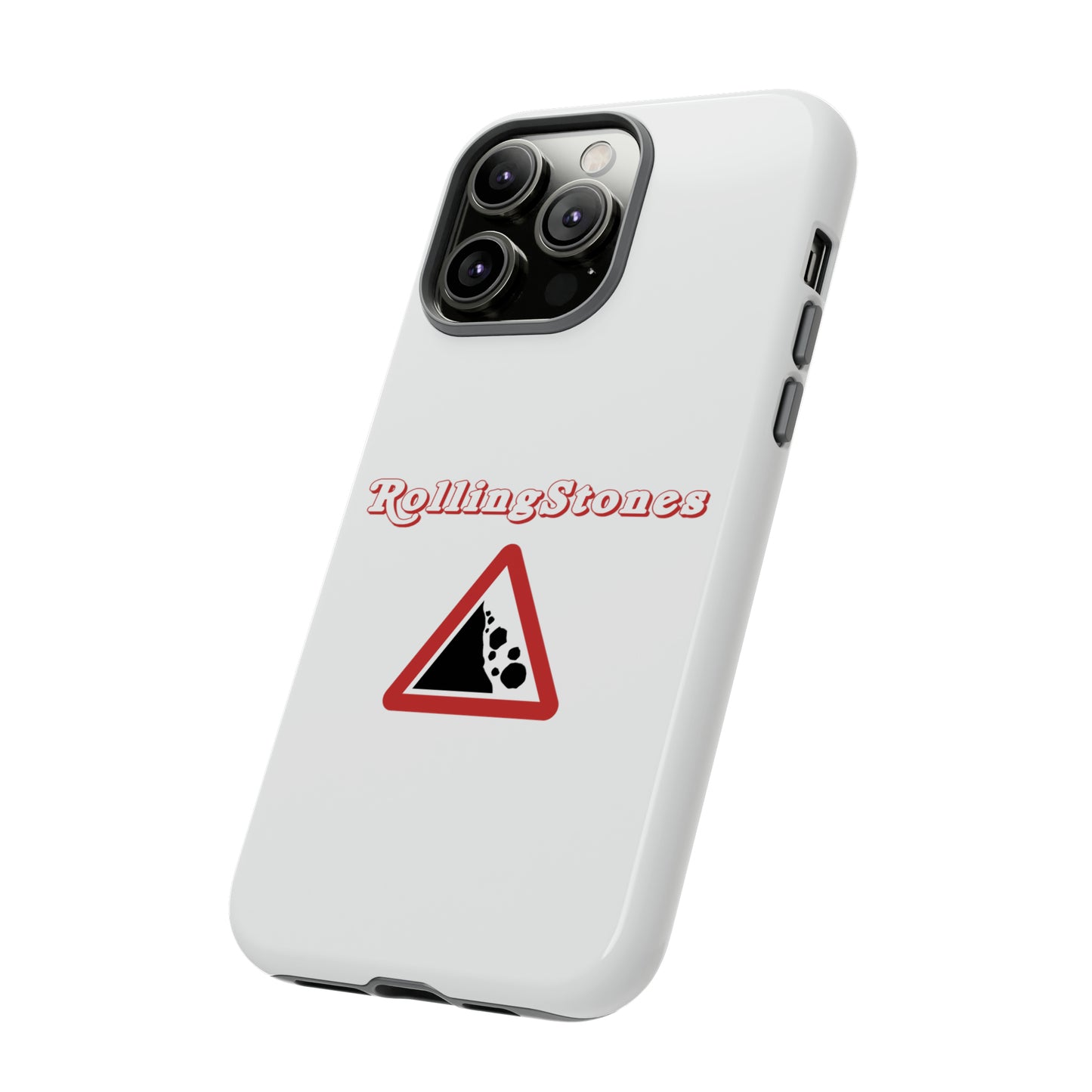 Rolling Stones Tough iPhone Case White