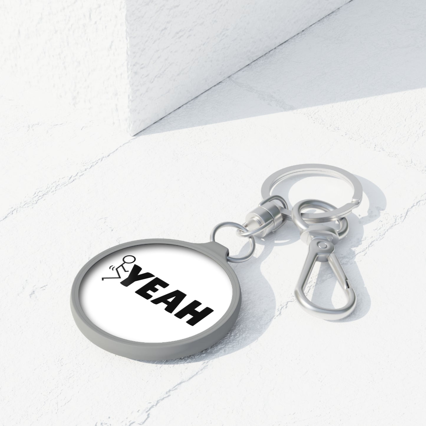 Fuck Yeah Keychain