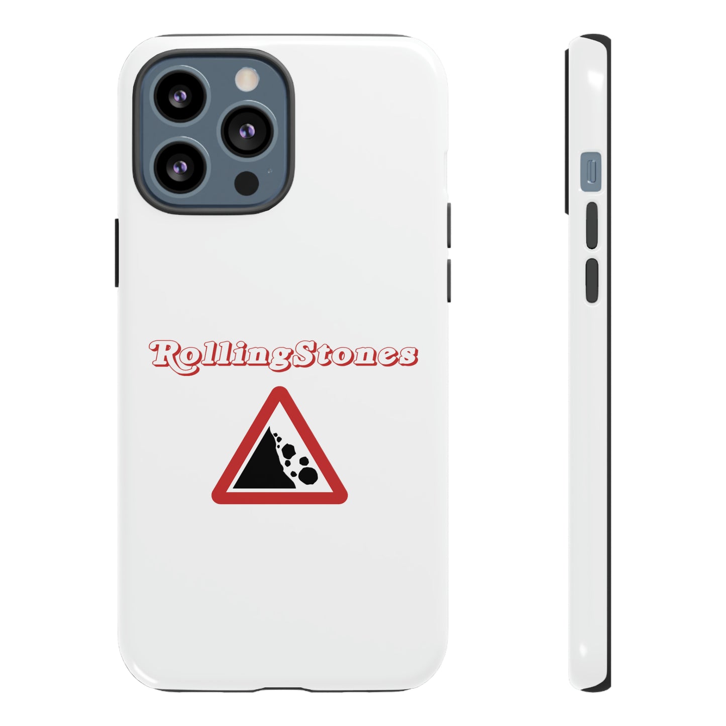 Rolling Stones Tough iPhone Case White