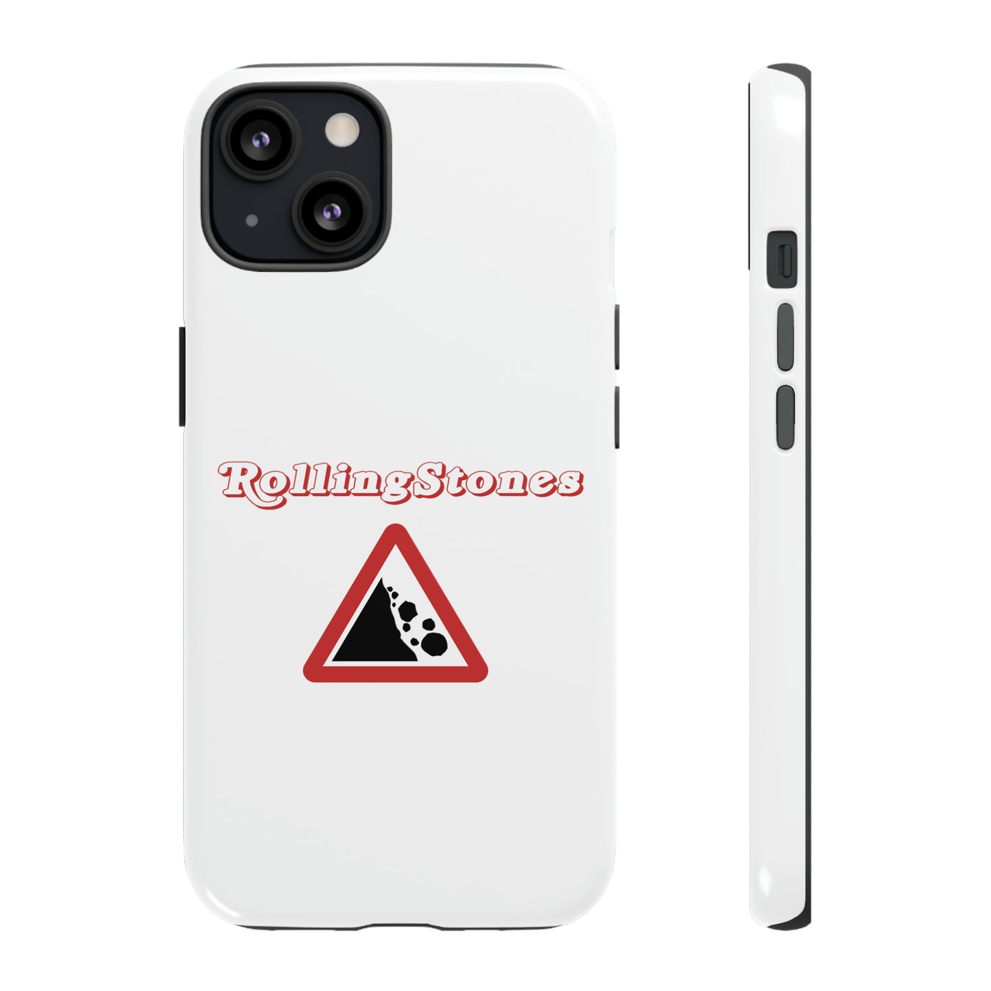 Rolling Stones Tough iPhone Case White