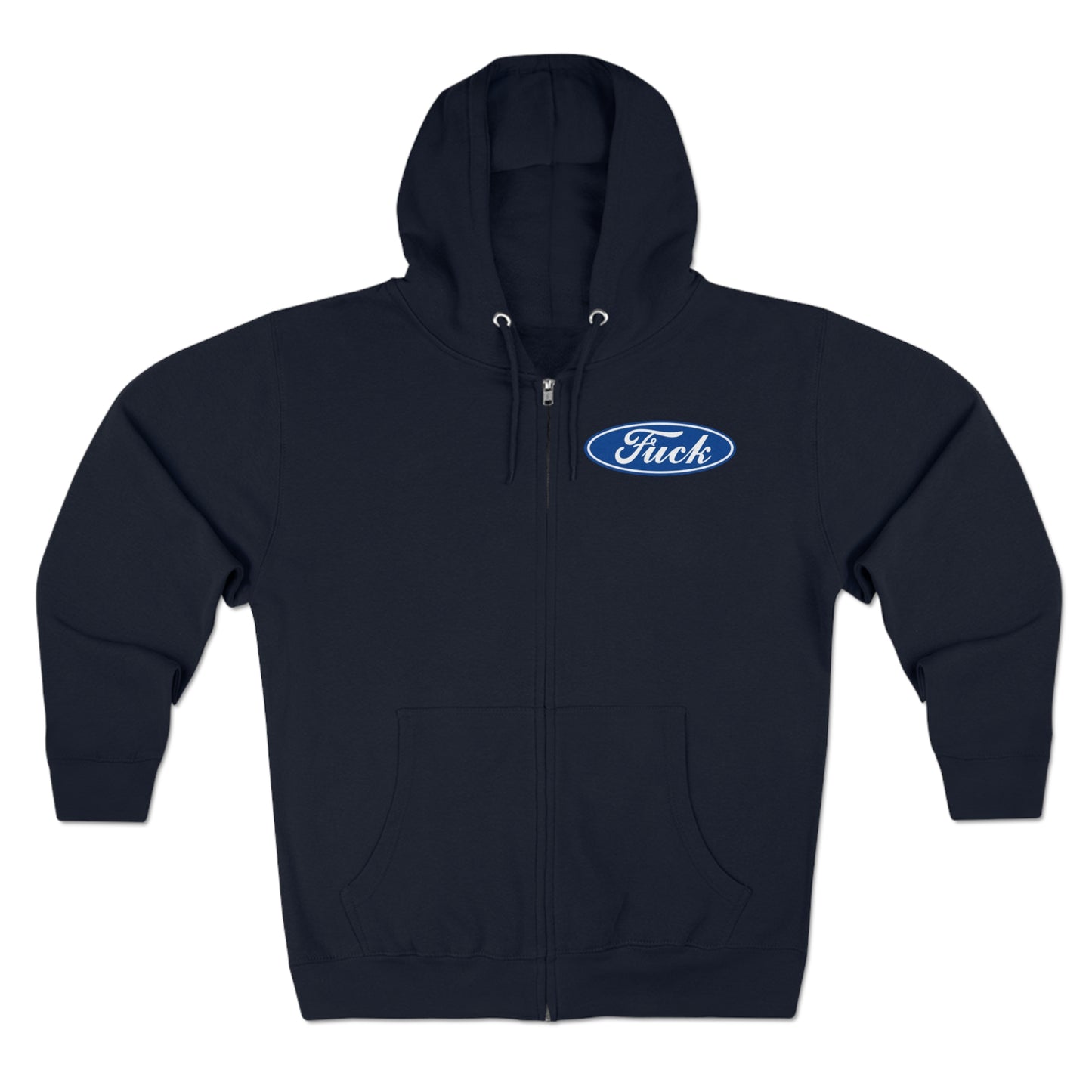 Fuck Zipped Hoodie