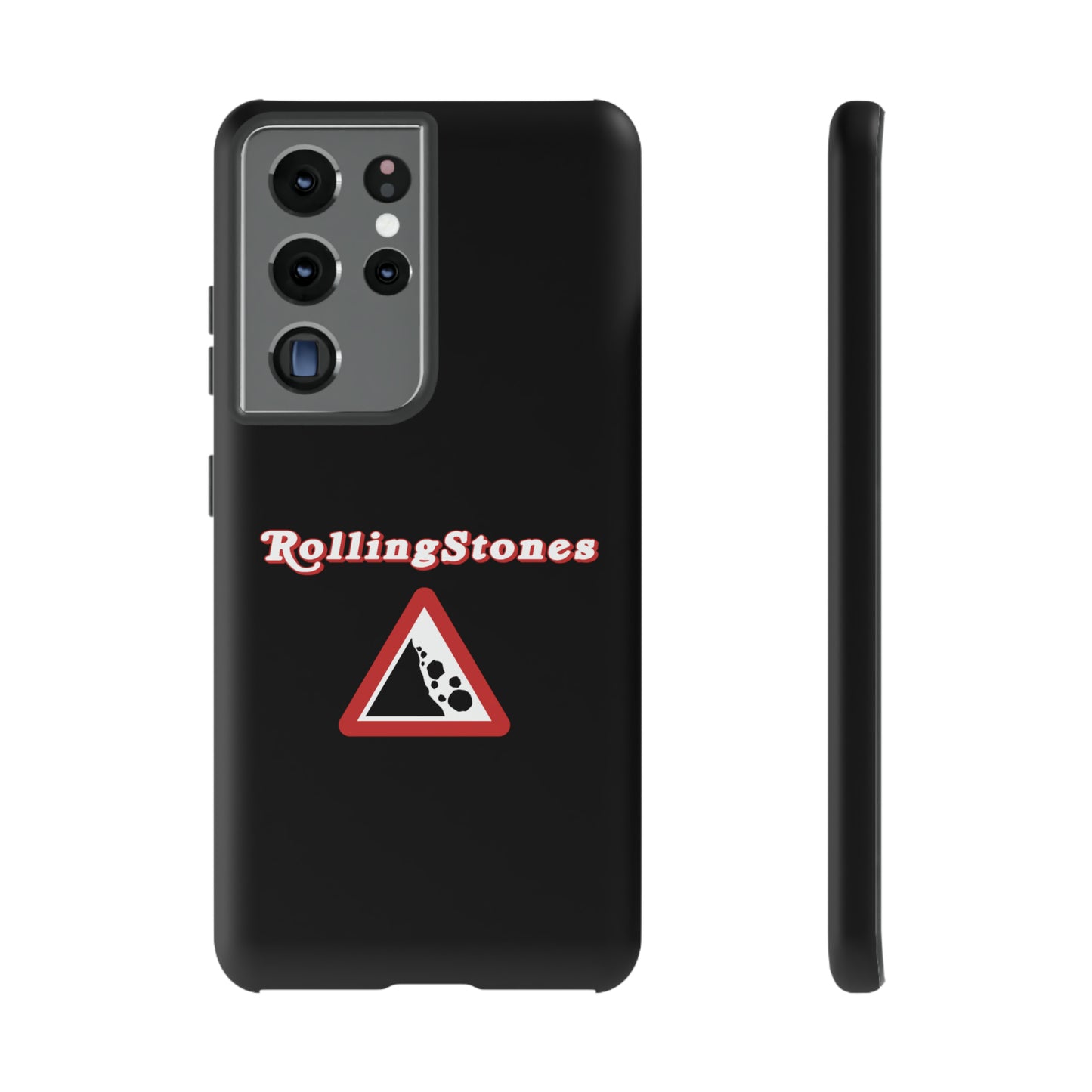 Rolling Stones Samsung Case Black