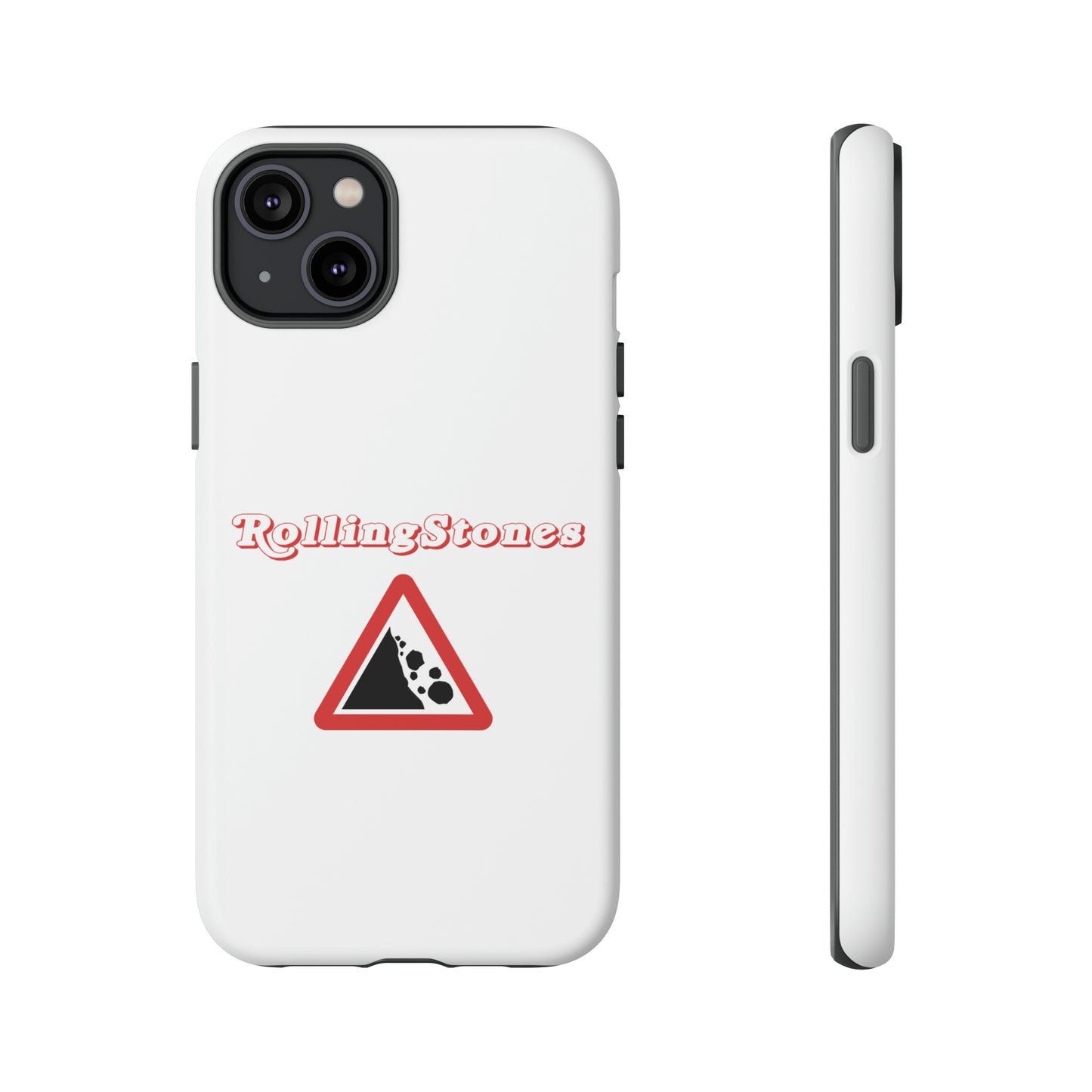 Rolling Stones Tough iPhone Case White