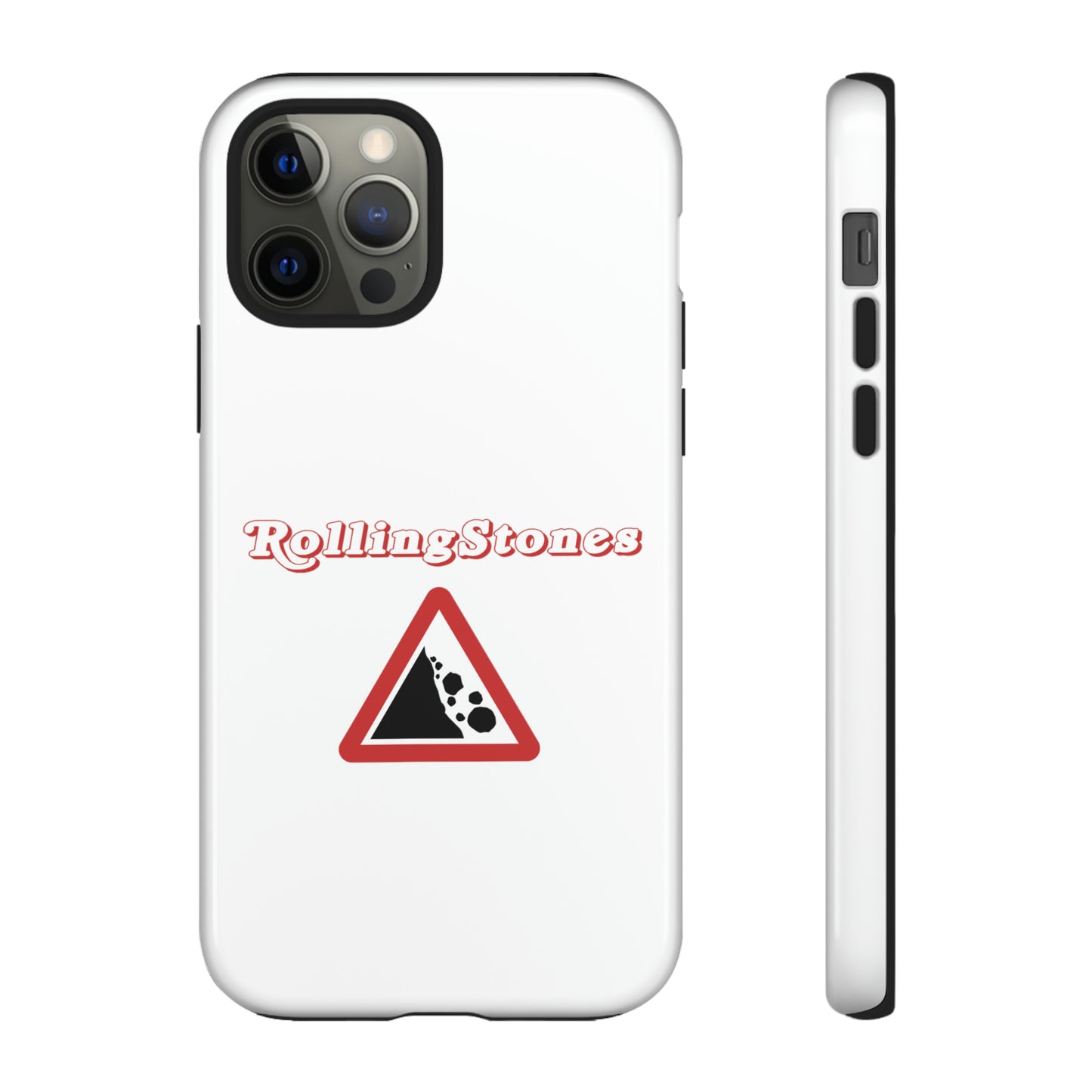 Rolling Stones Tough iPhone Case White