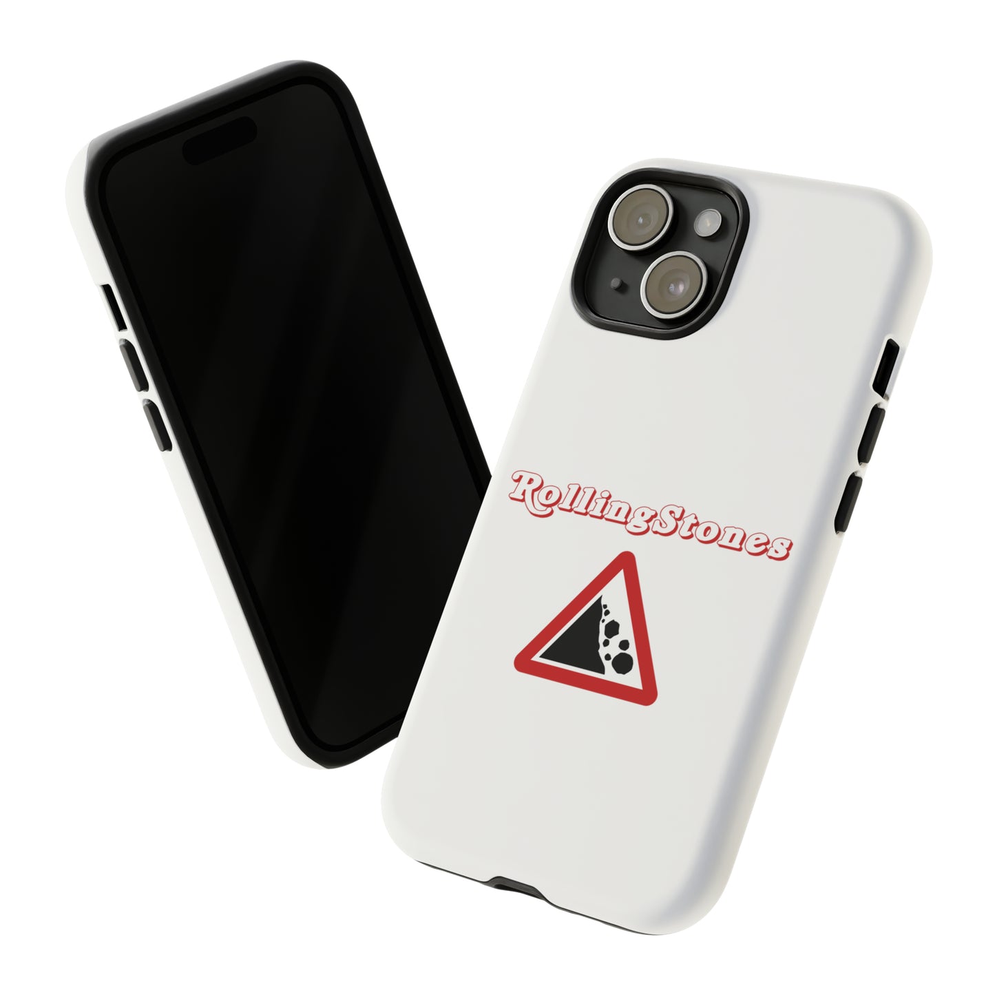 Rolling Stones Tough iPhone Case White