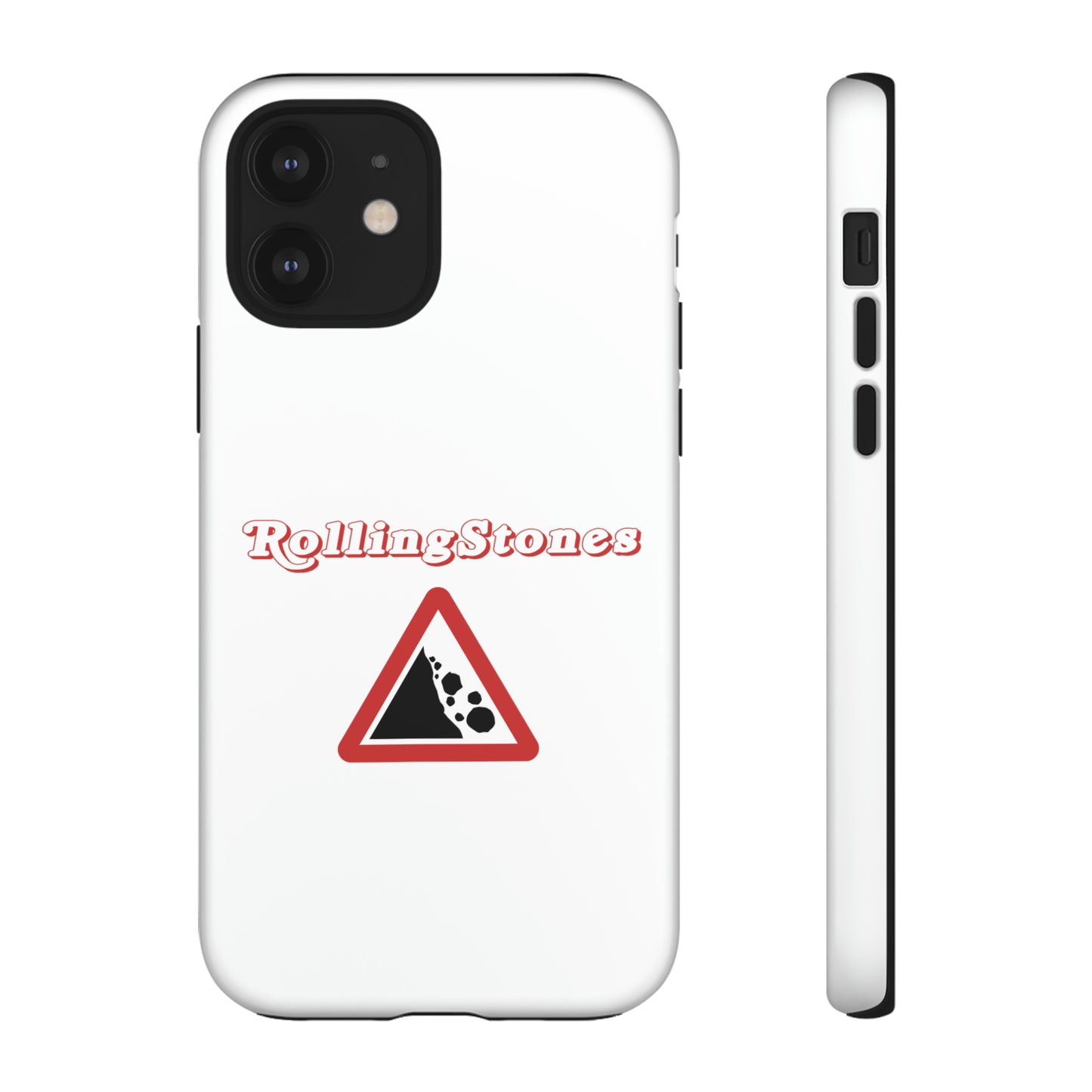 Rolling Stones Tough iPhone Case White