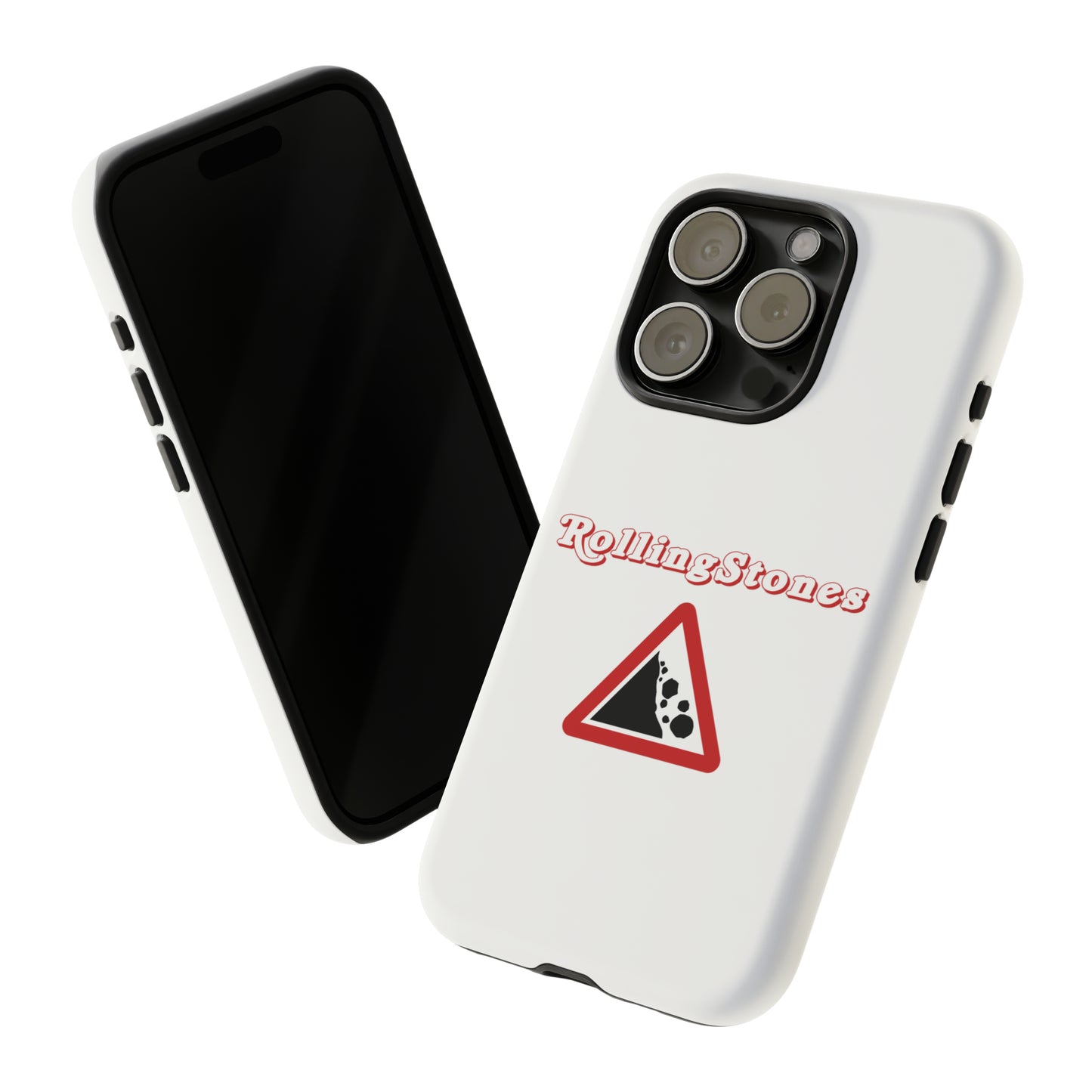 Rolling Stones Tough iPhone Case White