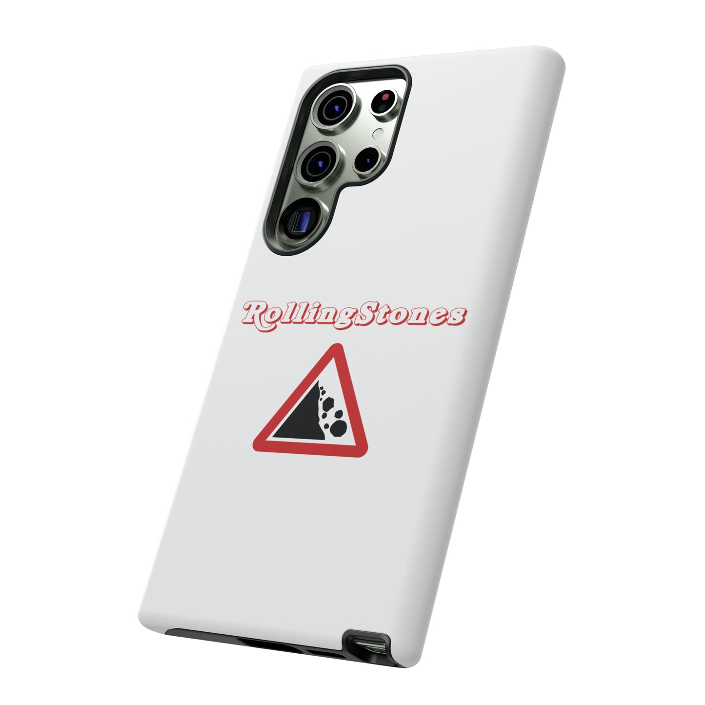 Rolling Stones Samsung Case White