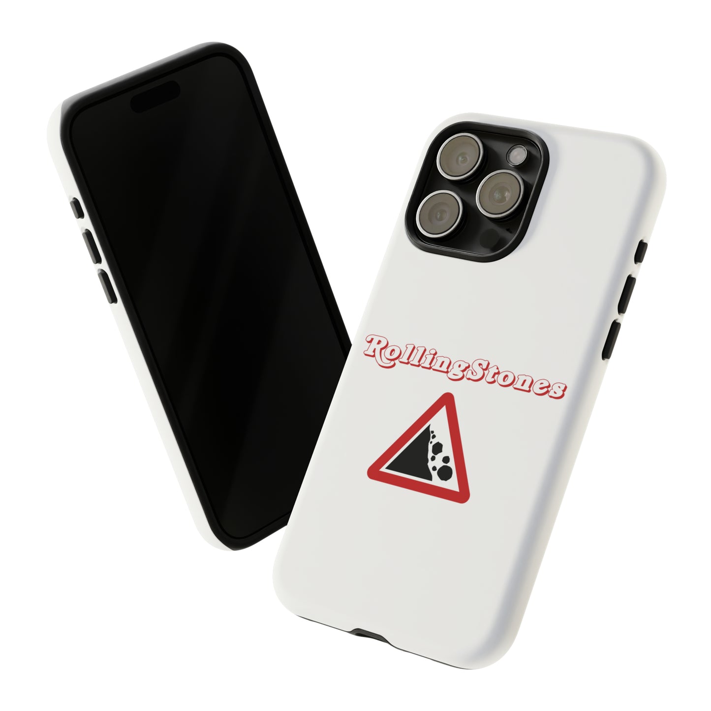 Rolling Stones Tough iPhone Case White