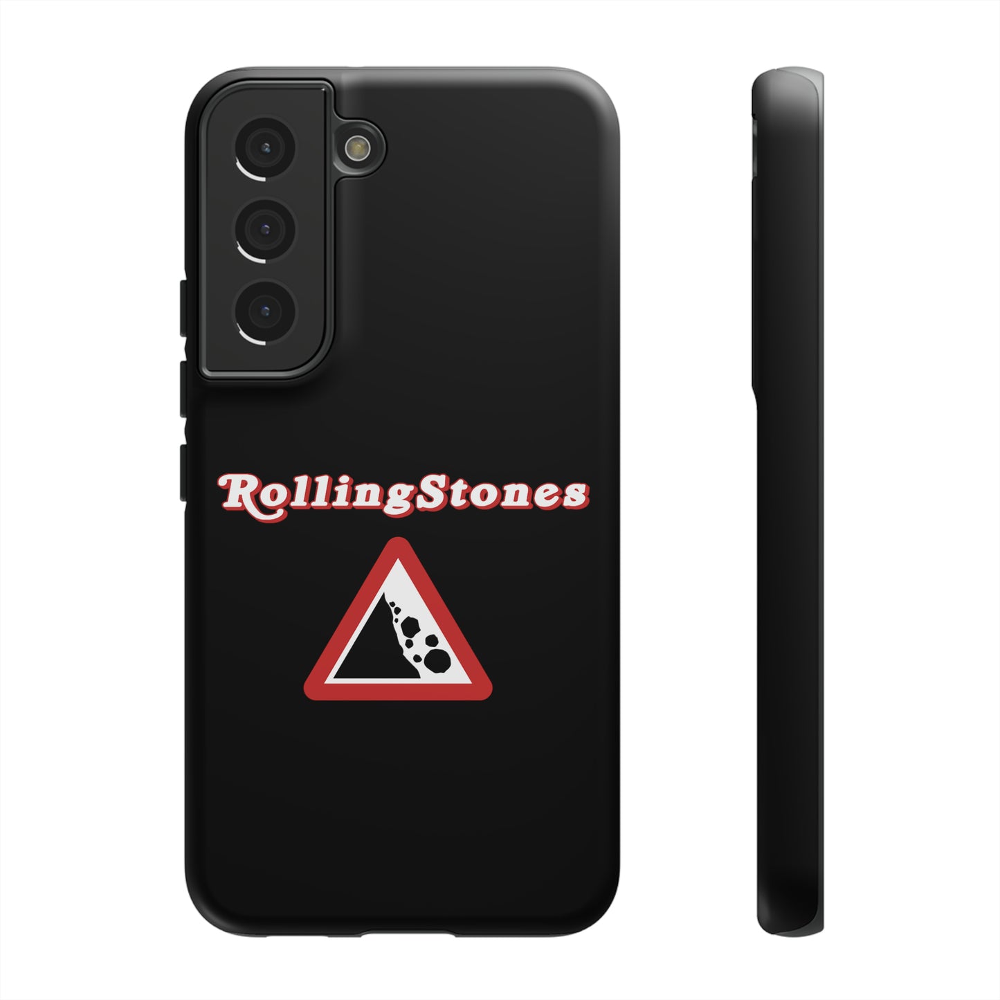 Rolling Stones Samsung Case Black